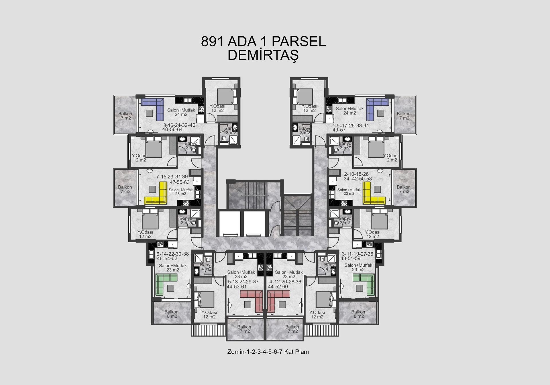 فلور پلان کی تصویر 7