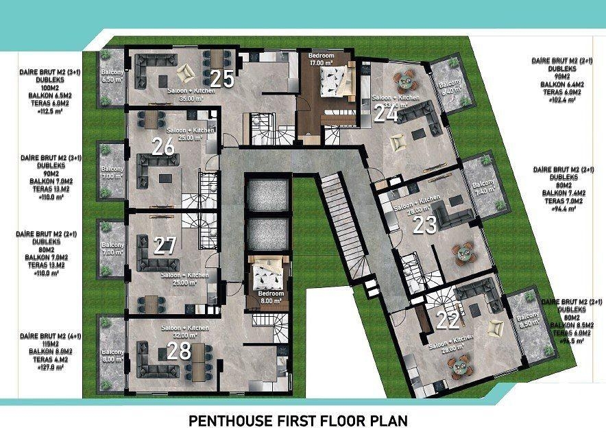 Image du plan d'étage 1
