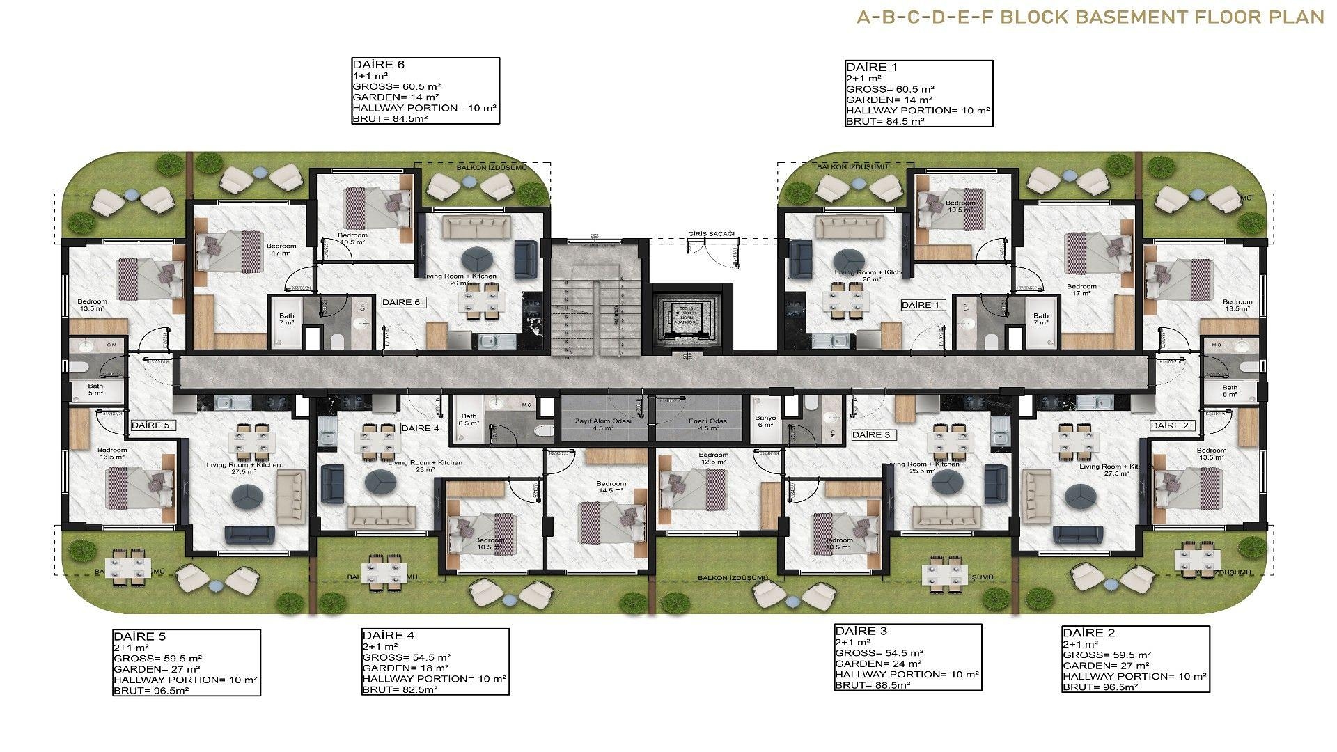 صورة مخطط الطابق 1 