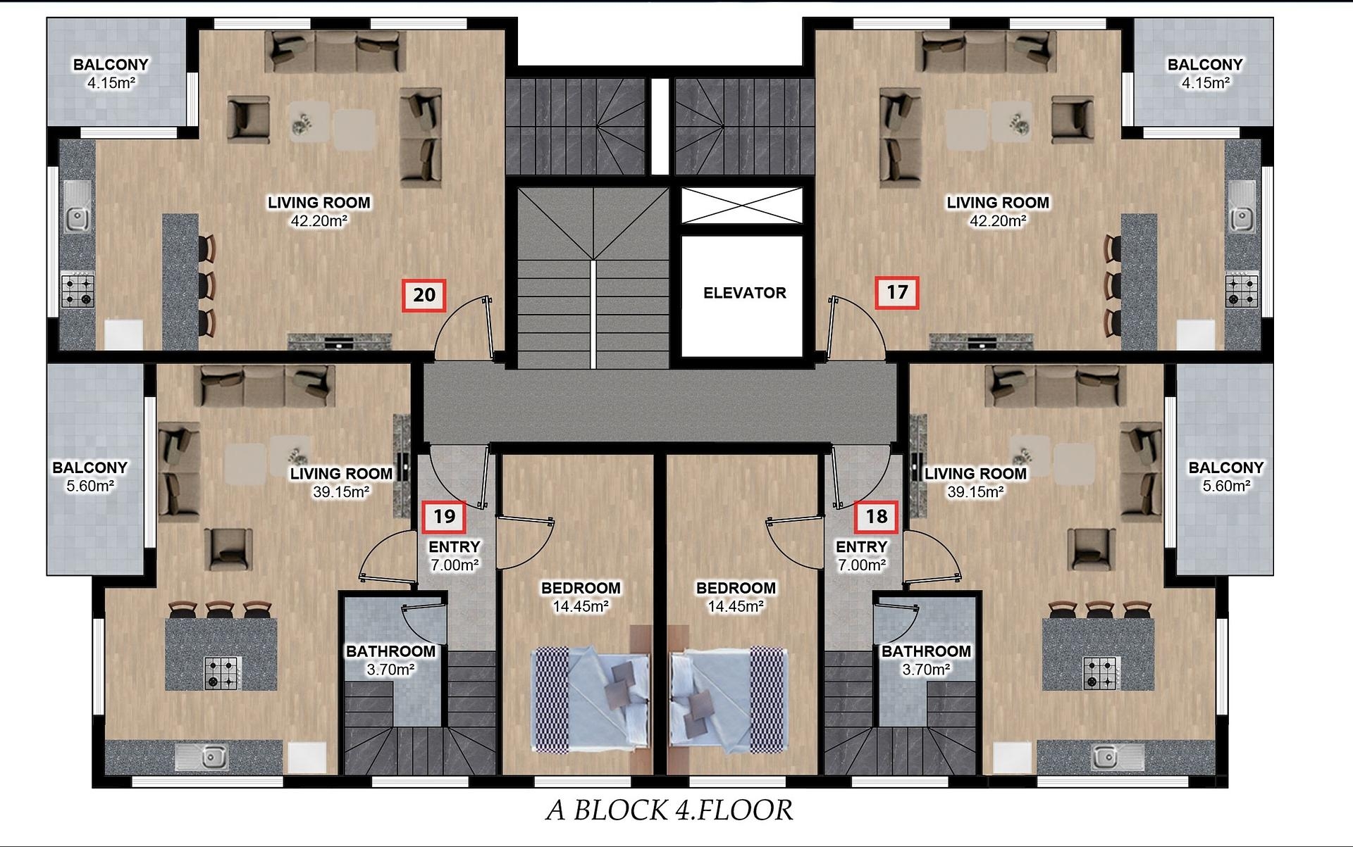 Aukšto plano vaizdas 1