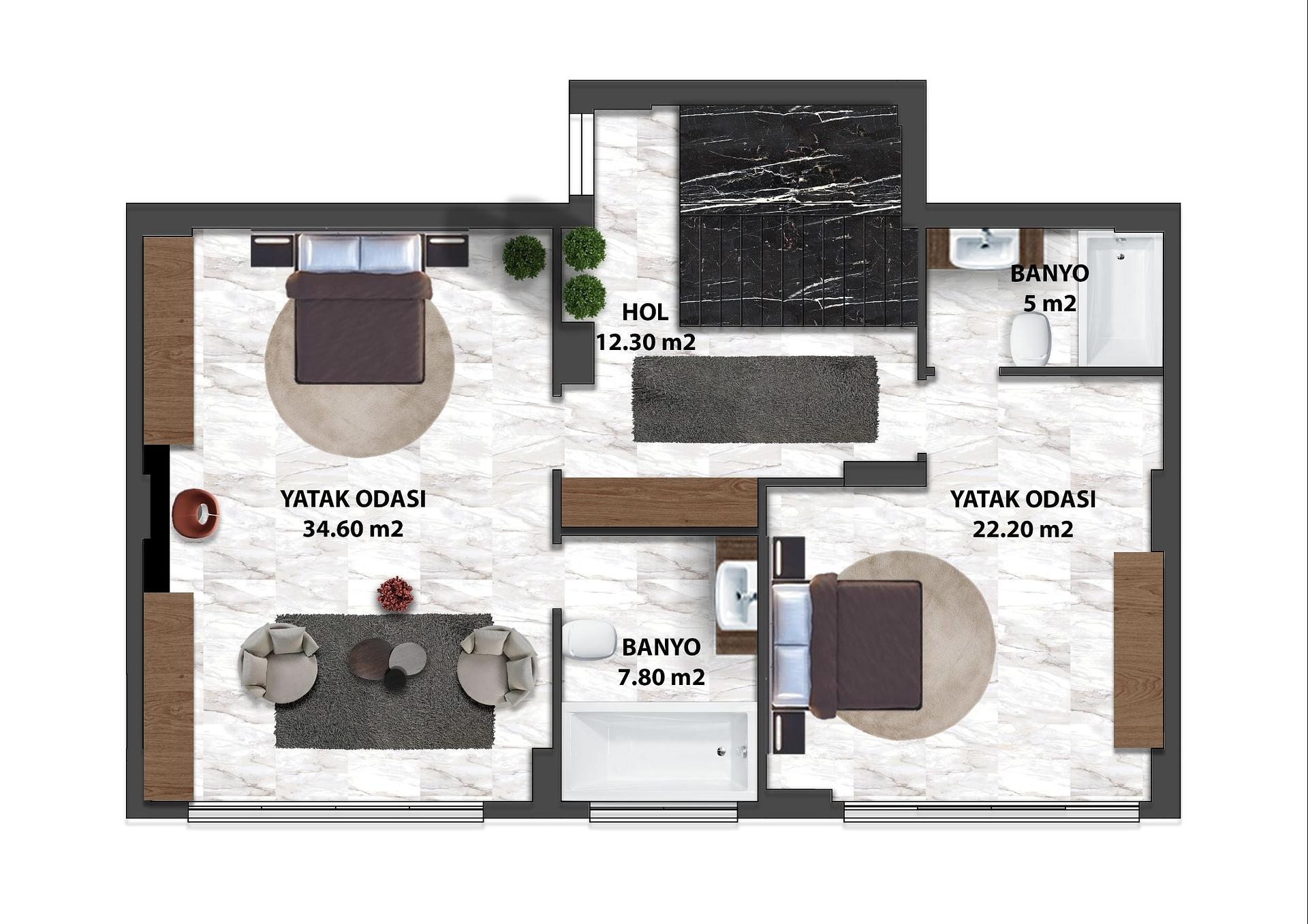 תמונת תוכנית קומה 2