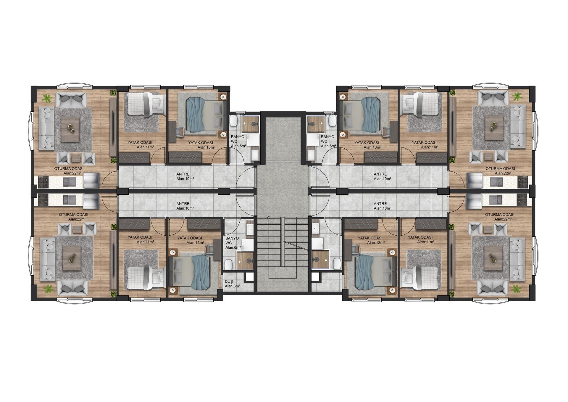 صورة مخطط الطابق 5 
