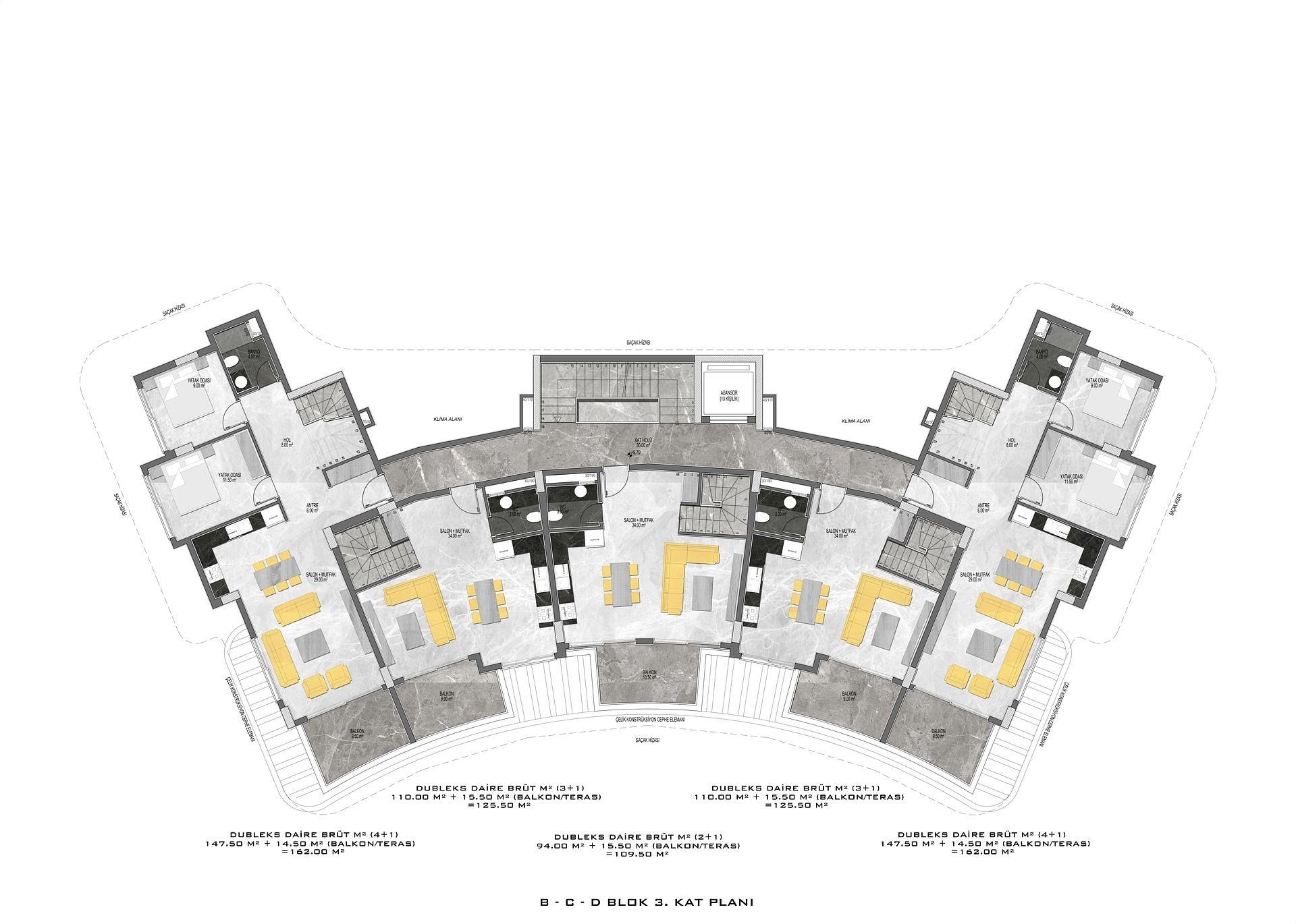 صورة مخطط الطابق 8 