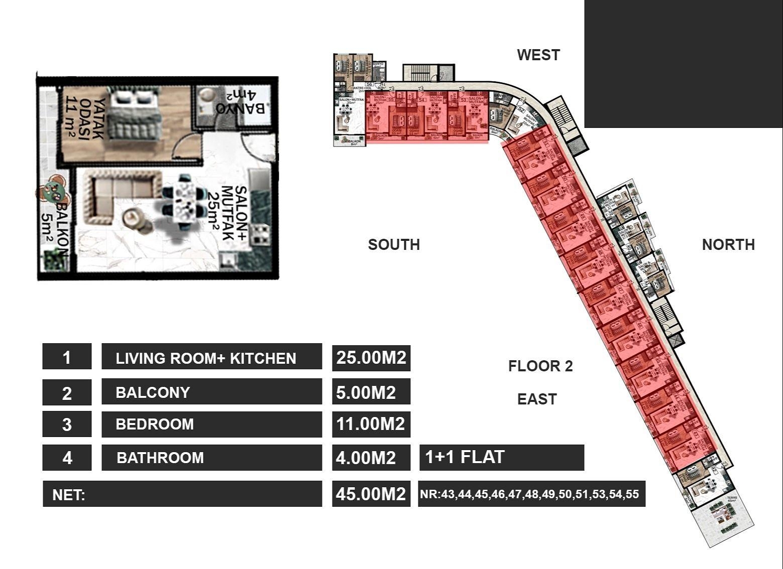 Слика плана спрата 9