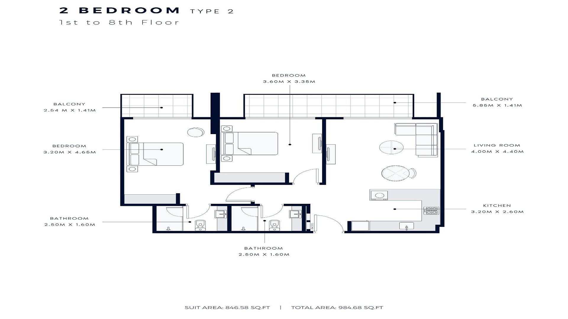Зображення плану поверху 8