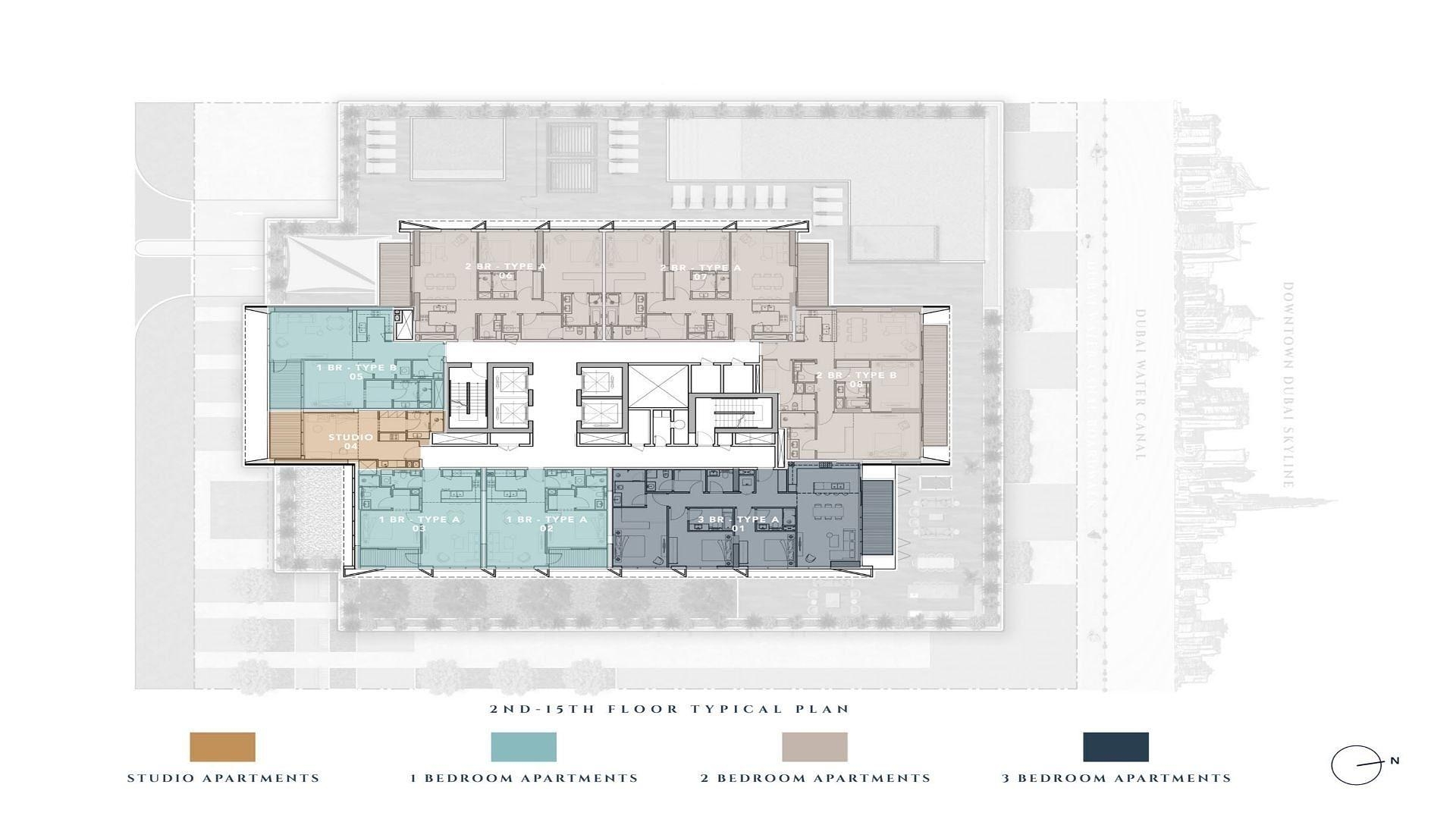 صورة مخطط الطابق 2 