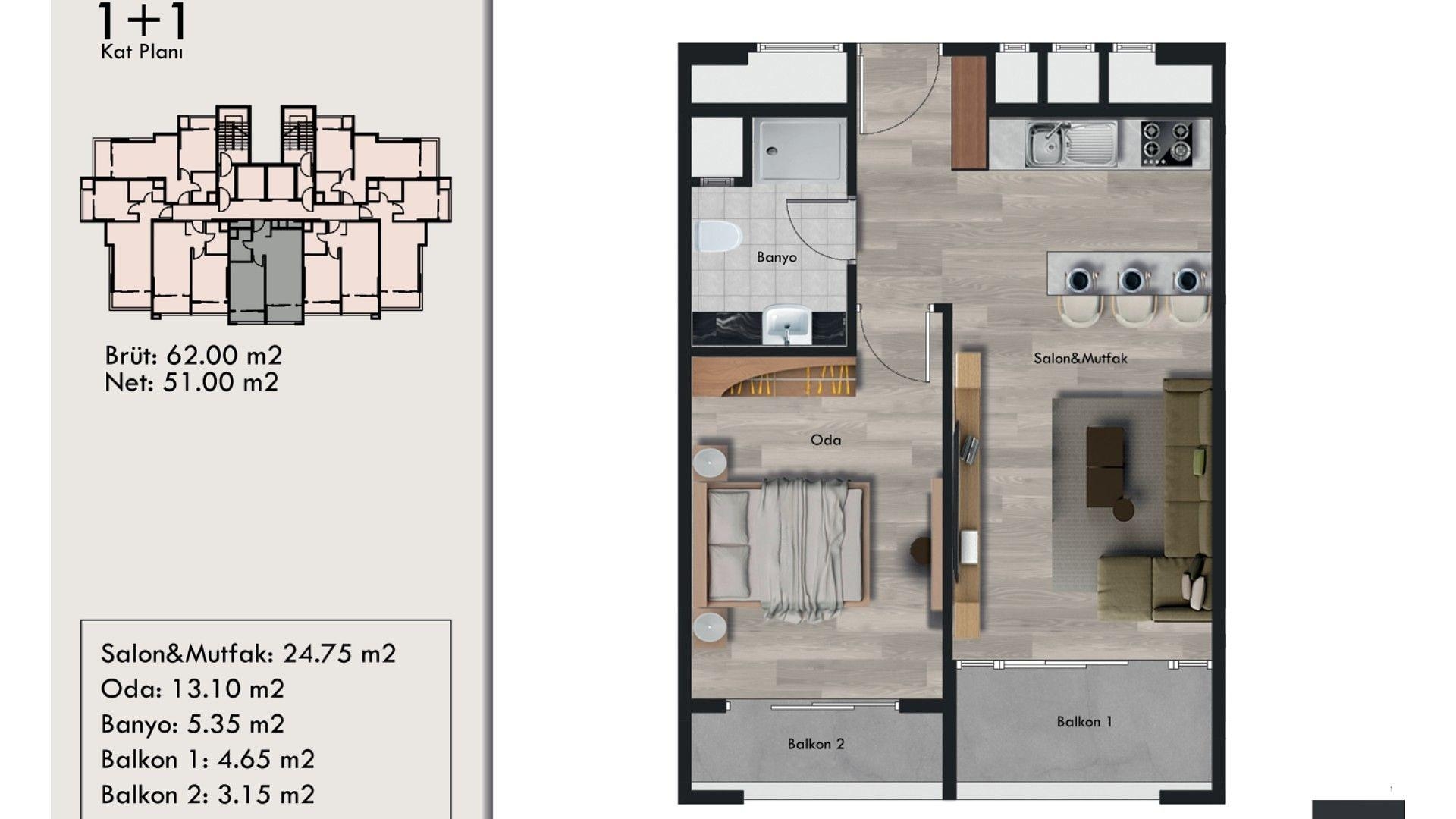 फ्लोर प्लान छवि 1
