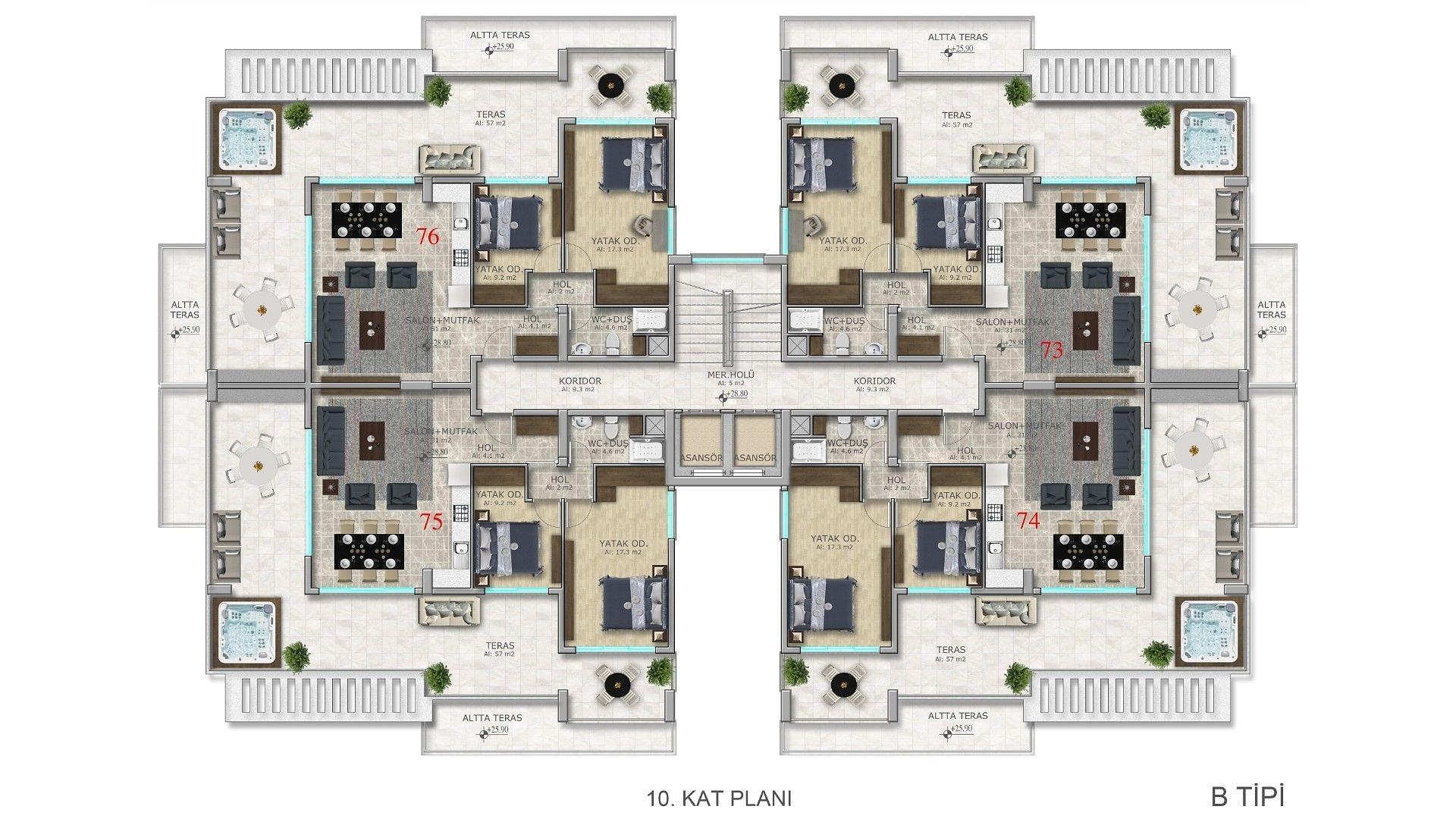 Слика плана спрата 6