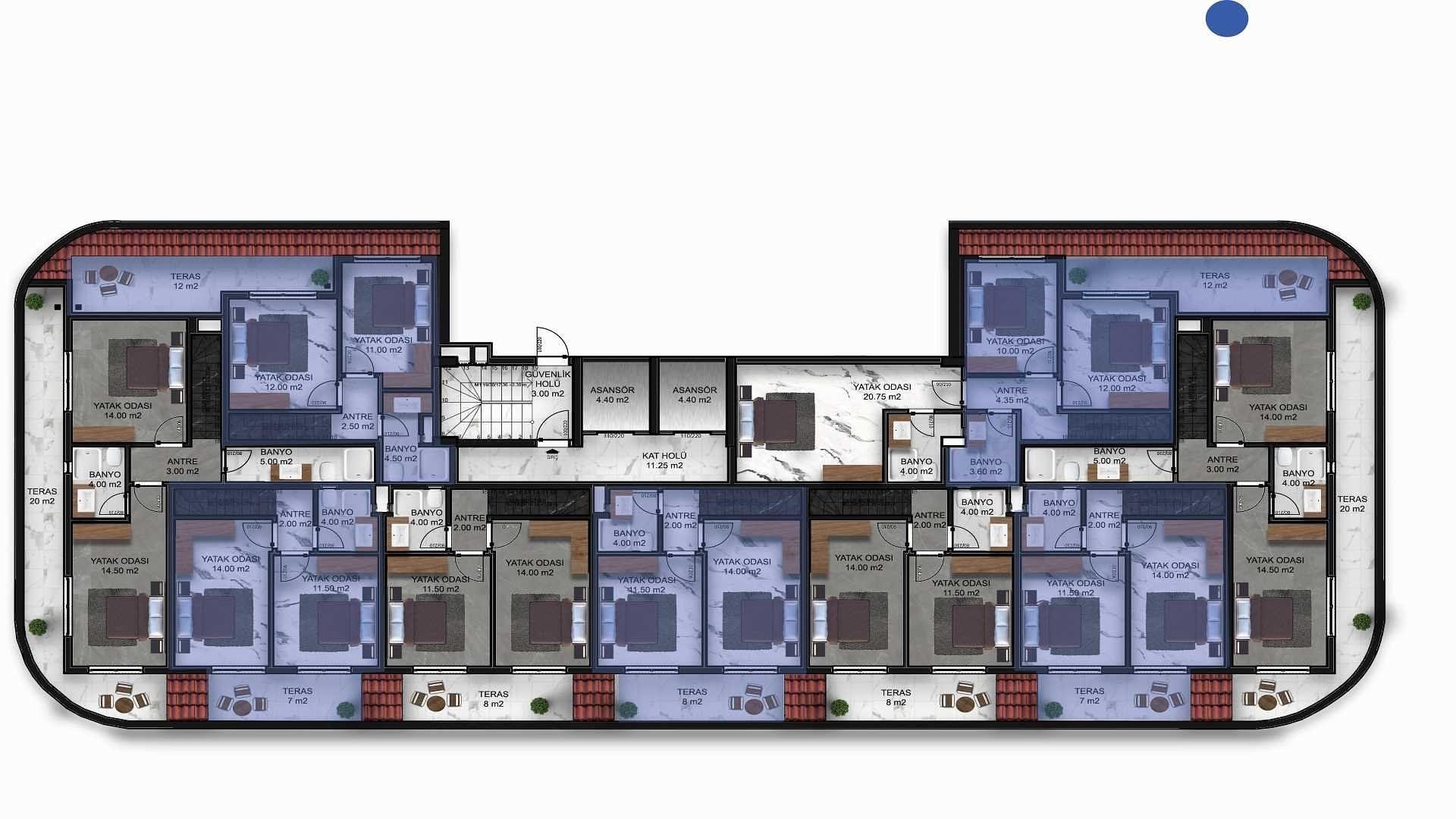 Grundrissdarstellung 3