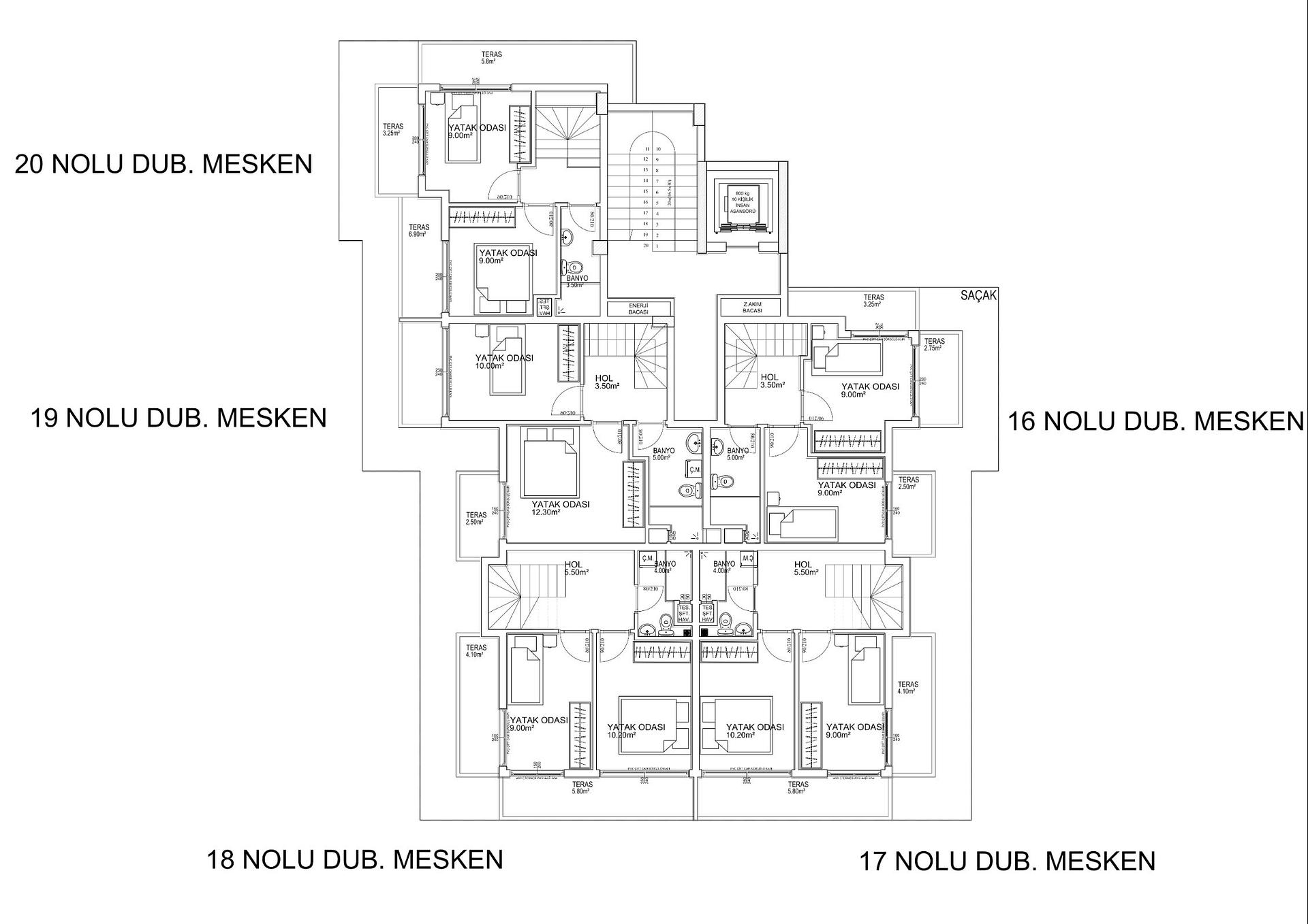 Image du plan d'étage 3