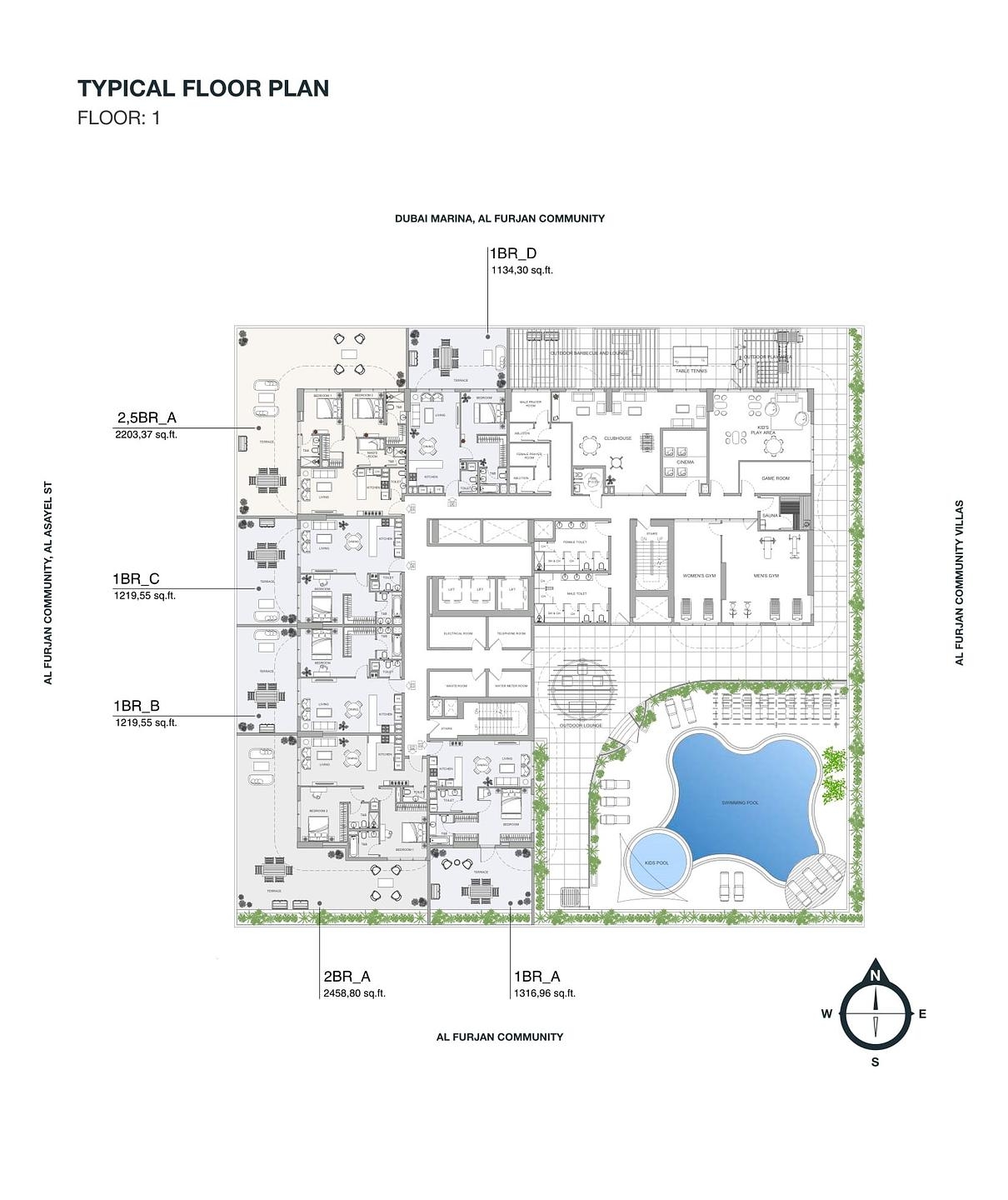 تصویرنقشه طبقه 3