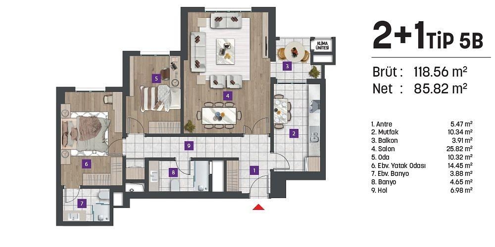 Image du plan d'étage 4