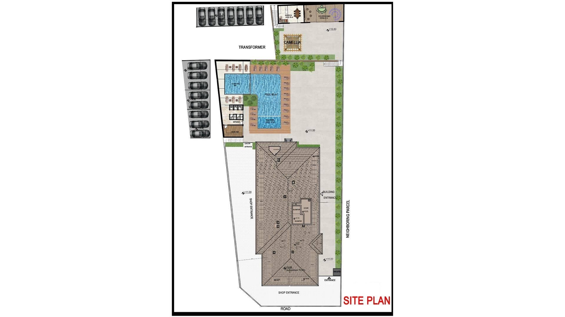 صورة مخطط الطابق 13 