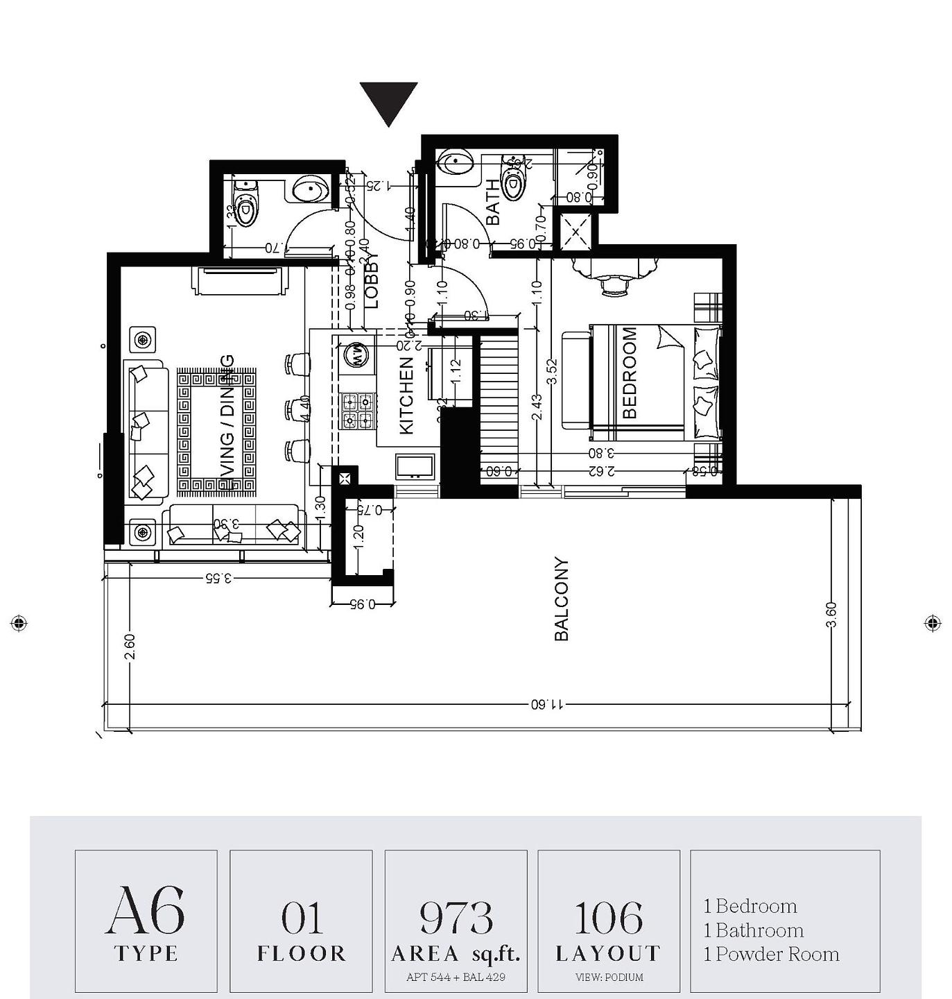 Зображення плану поверху 6