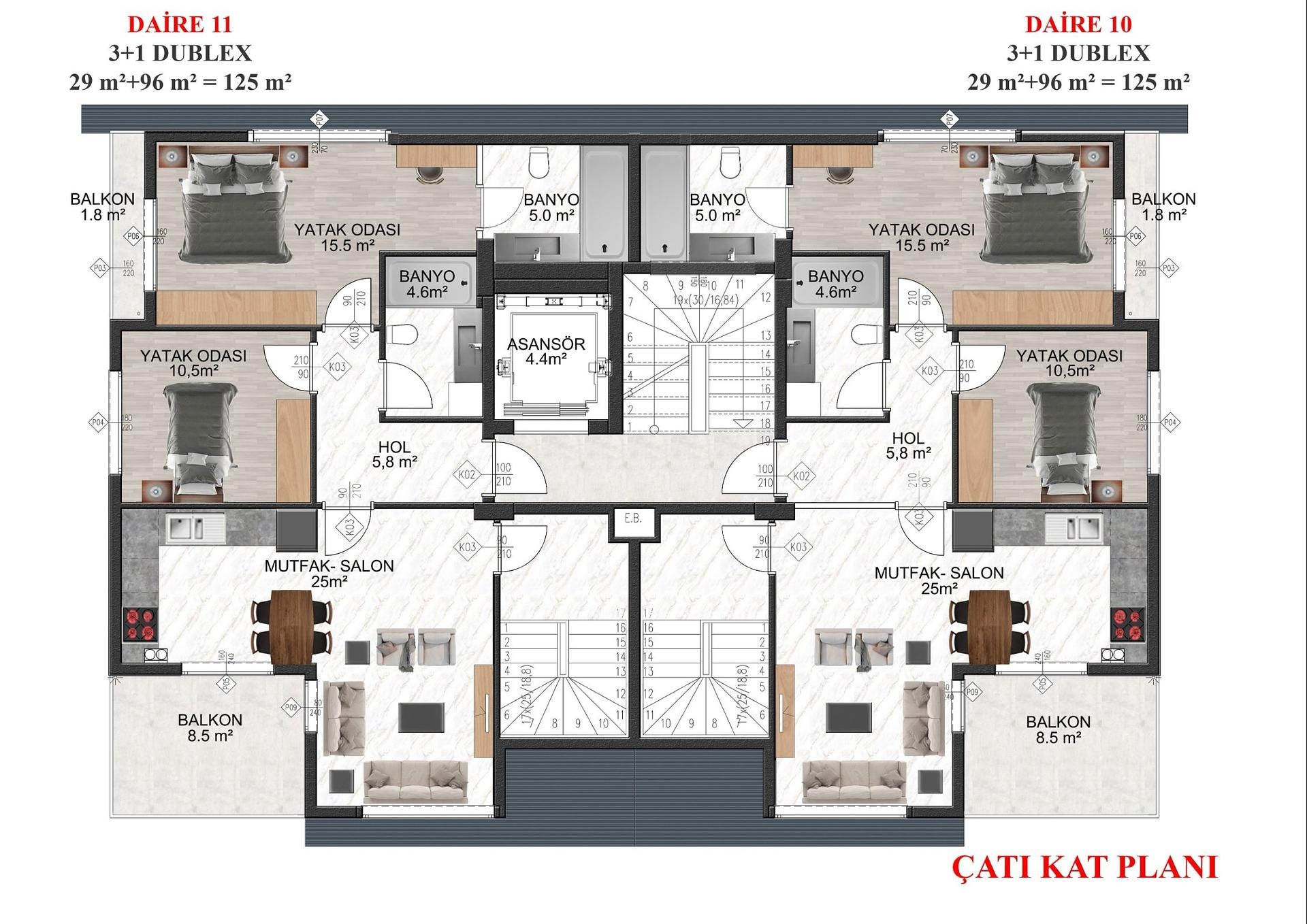 صورة مخطط الطابق 8 