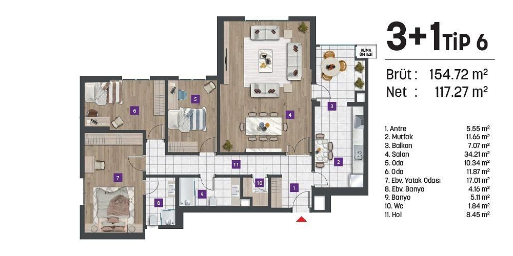 Image du plan d'étage 7