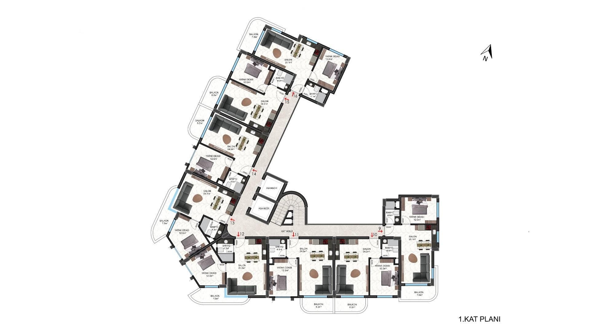 Image du plan d'étage 2