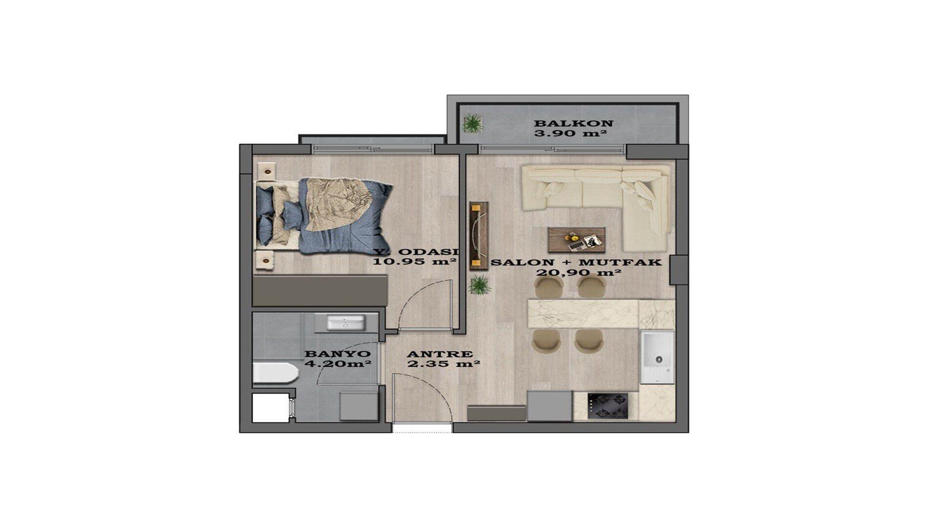 Слика плана спрата 1