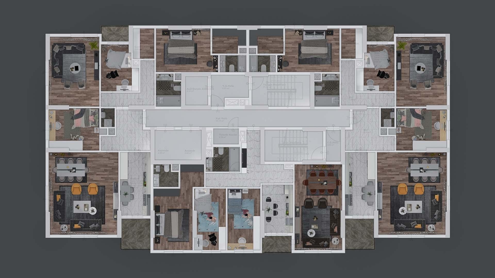 Image du plan d'étage 4