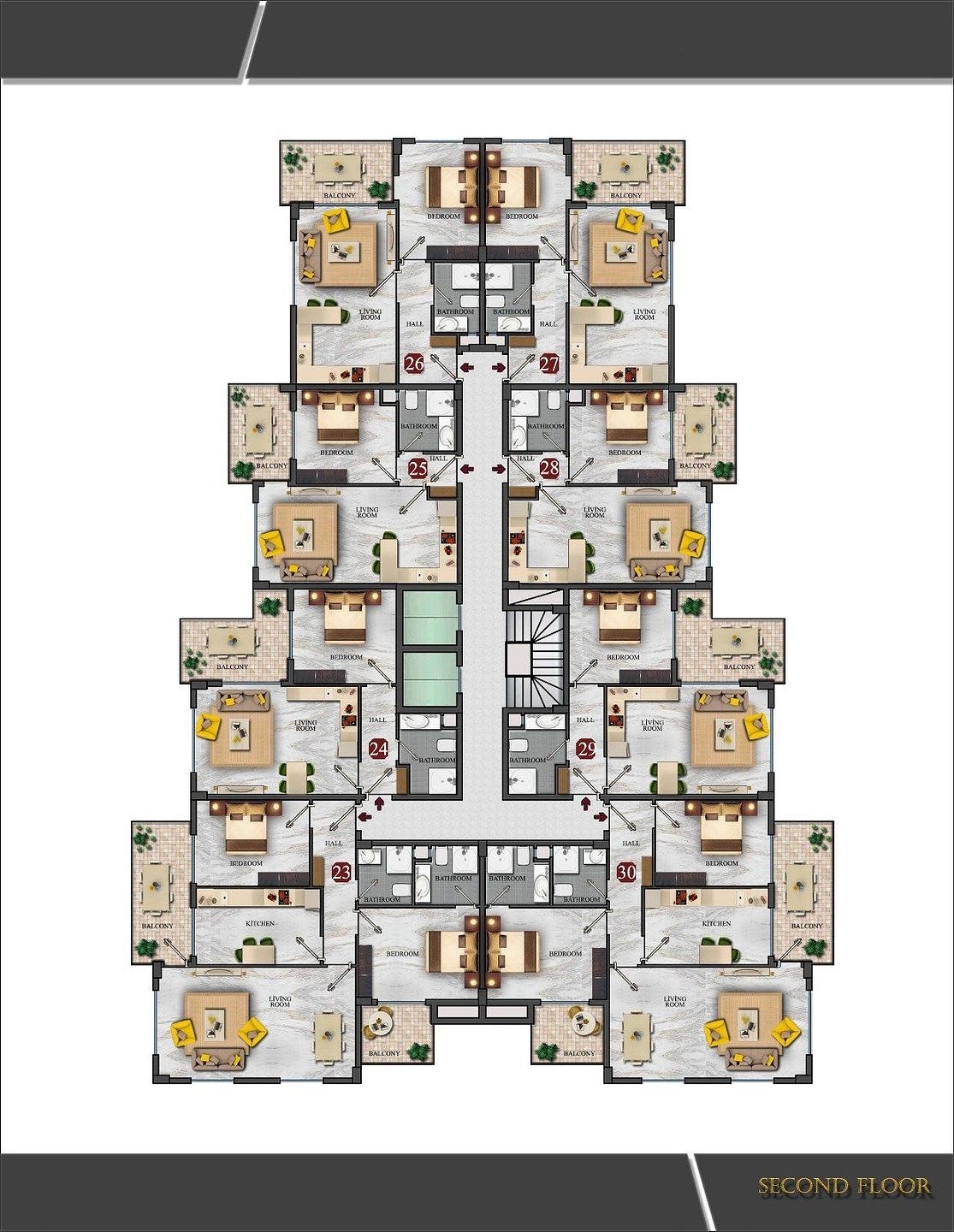 Image du plan d'étage 5