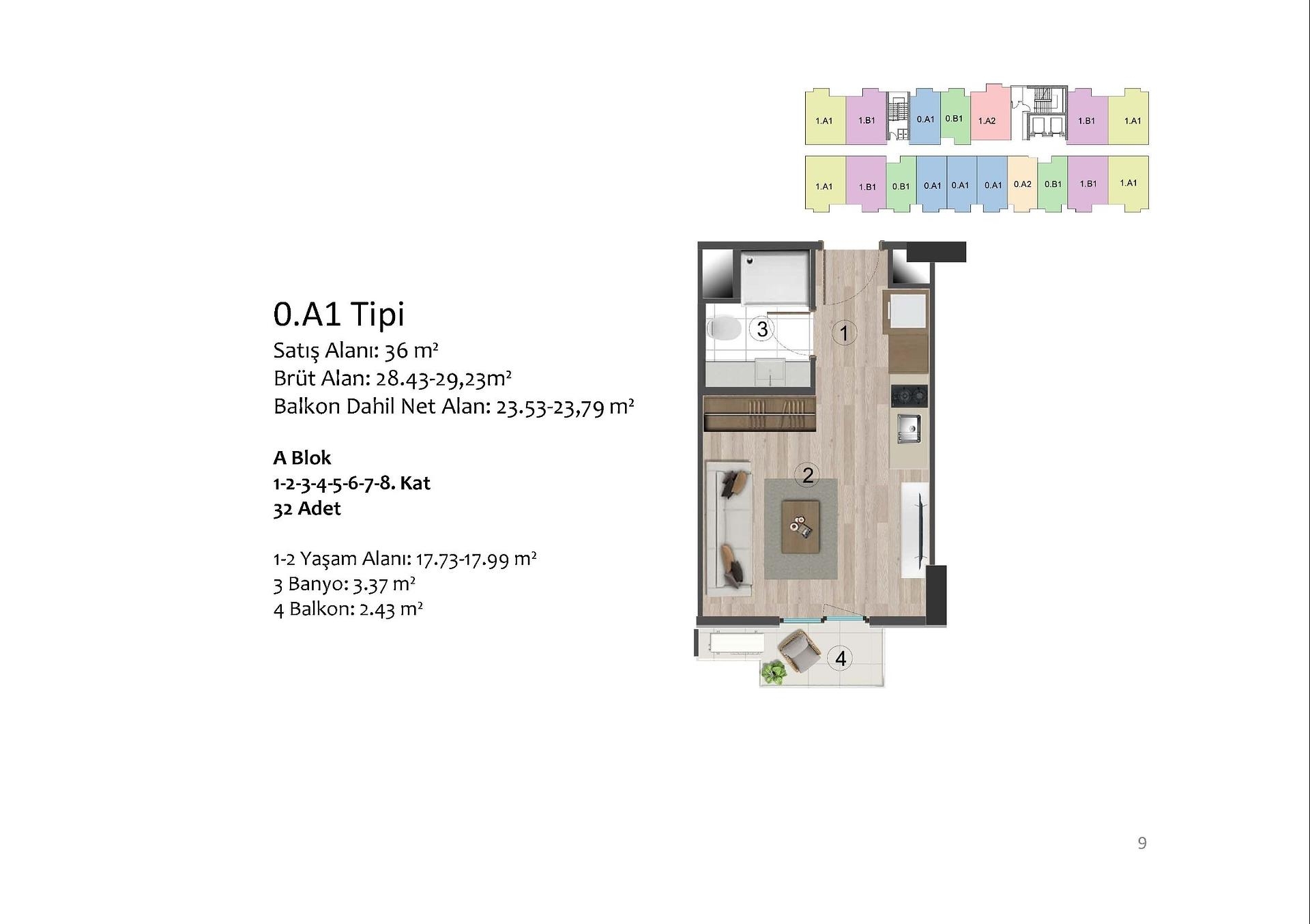 Mərtəbə Planı Şəkli 3