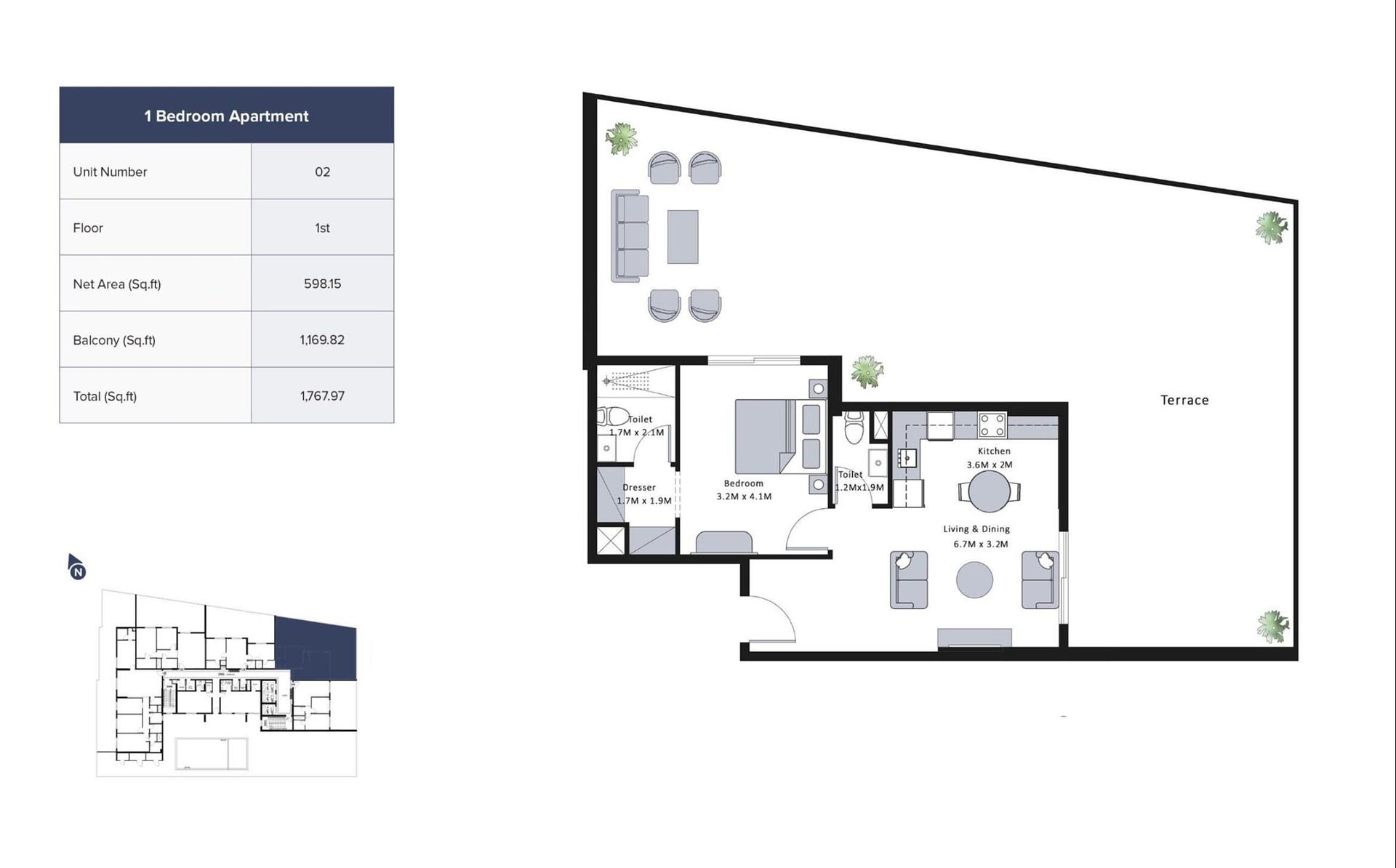 Obraz planu piętra 2