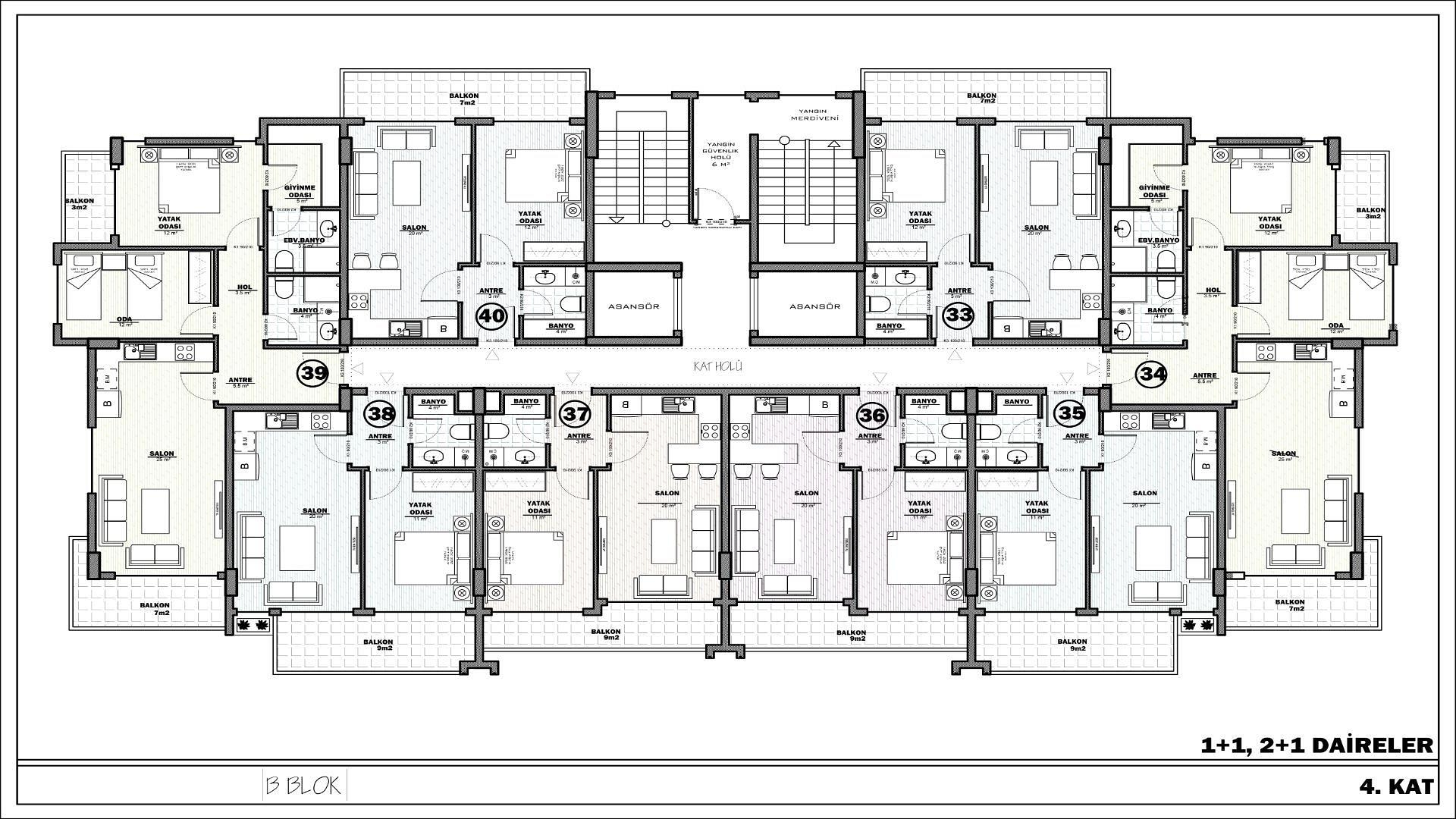 صورة مخطط الطابق 9 