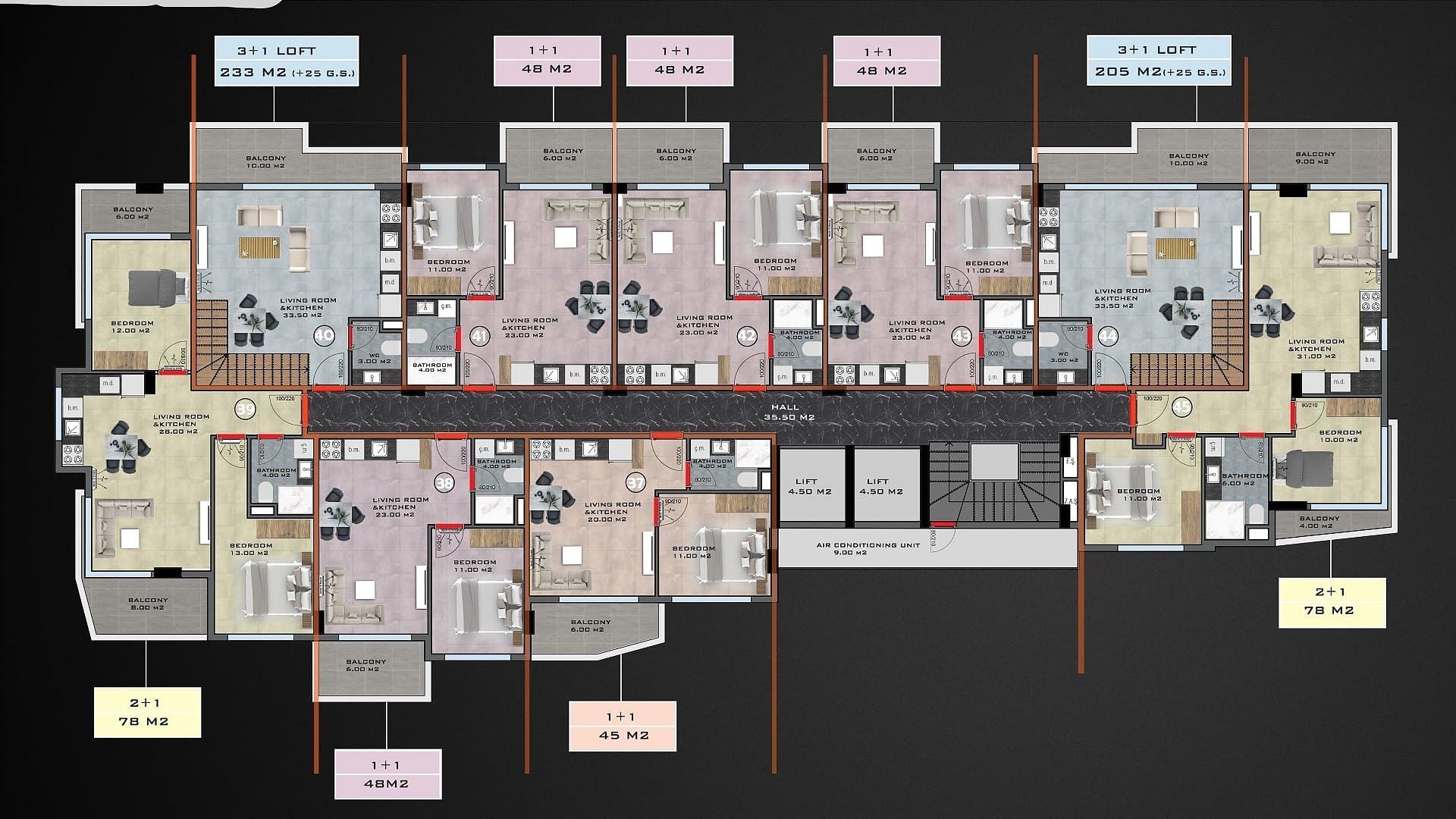 فلور پلان کی تصویر 4