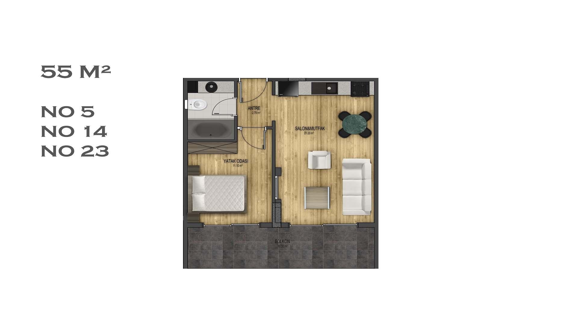 Image du plan d'étage 5