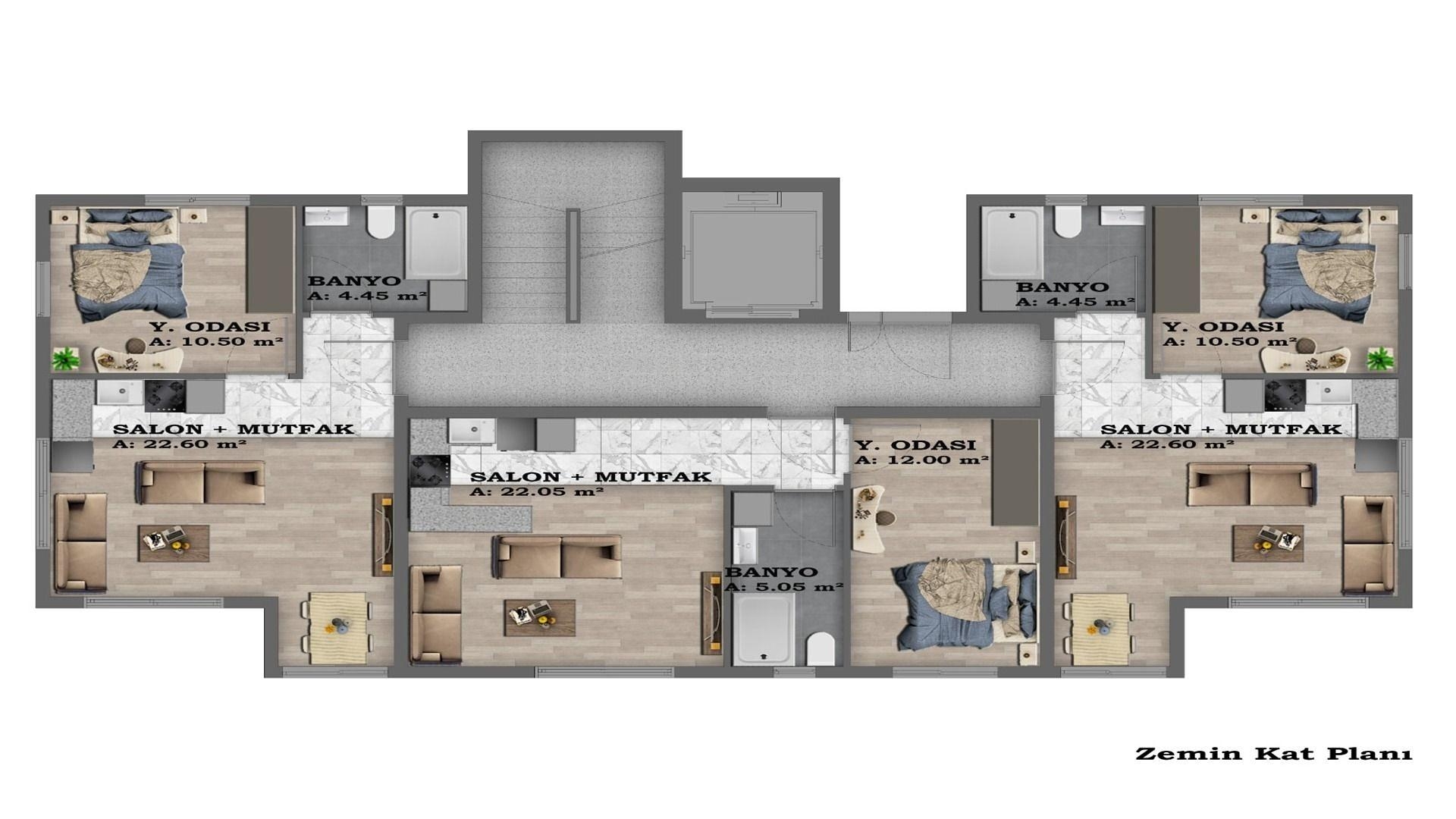 Mərtəbə Planı Şəkli 3