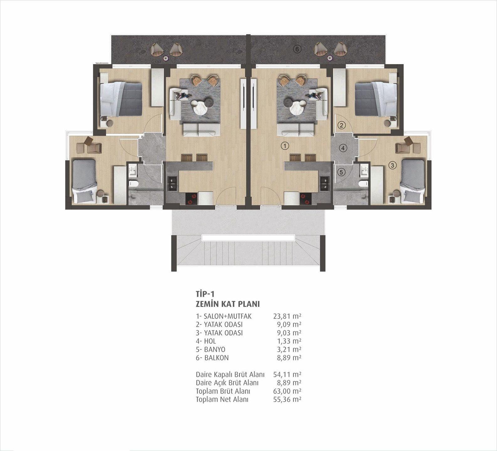Grundrissdarstellung 1