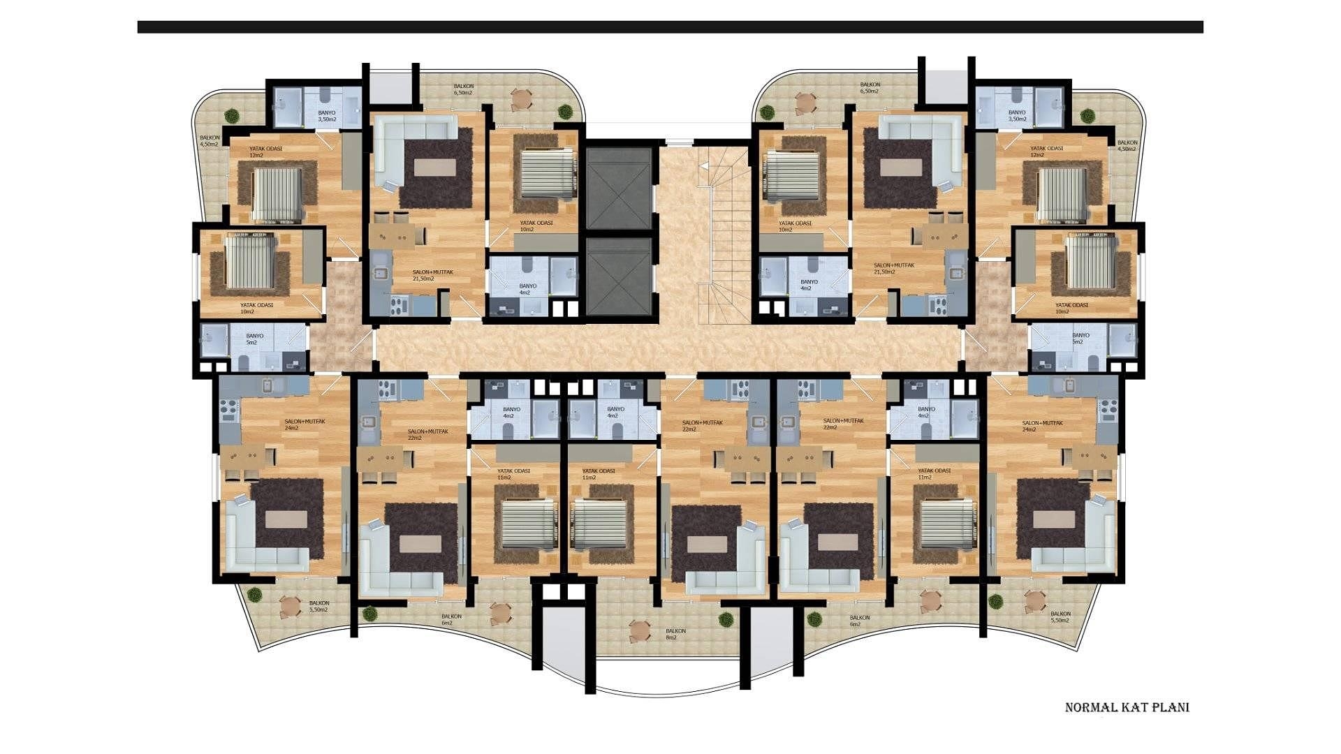 Image du plan d'étage 4