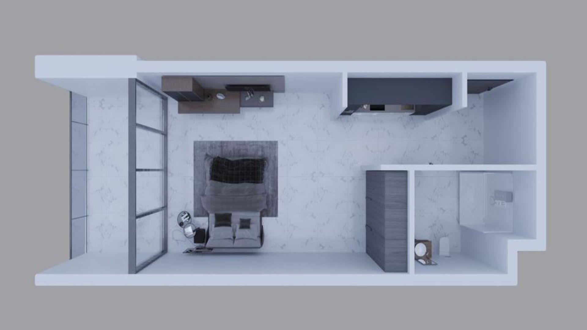 Obraz planu piętra 1