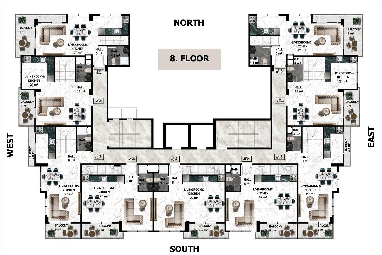 Image du plan d'étage 1