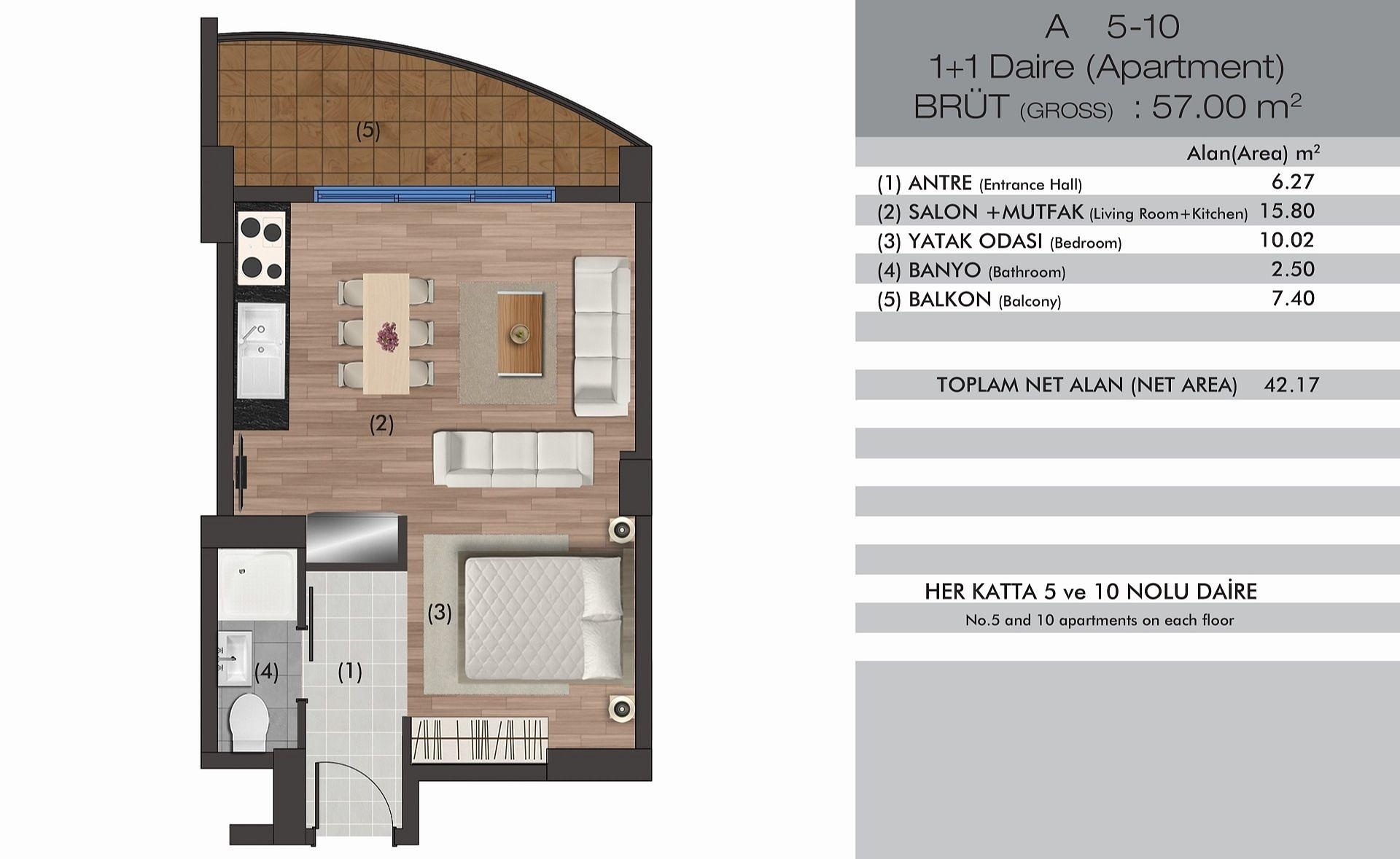 Слика плана спрата 1