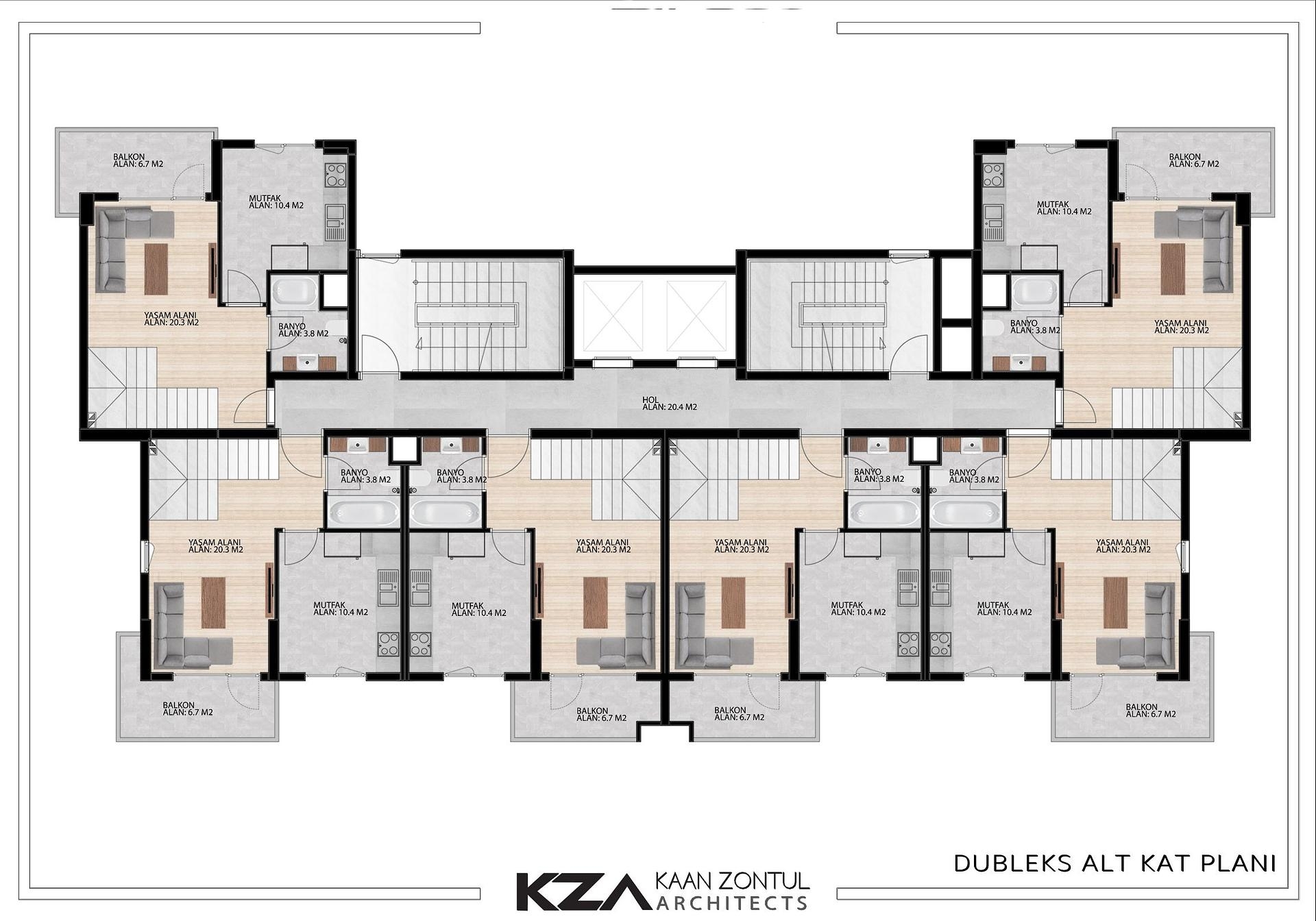 Mərtəbə Planı Şəkli 3