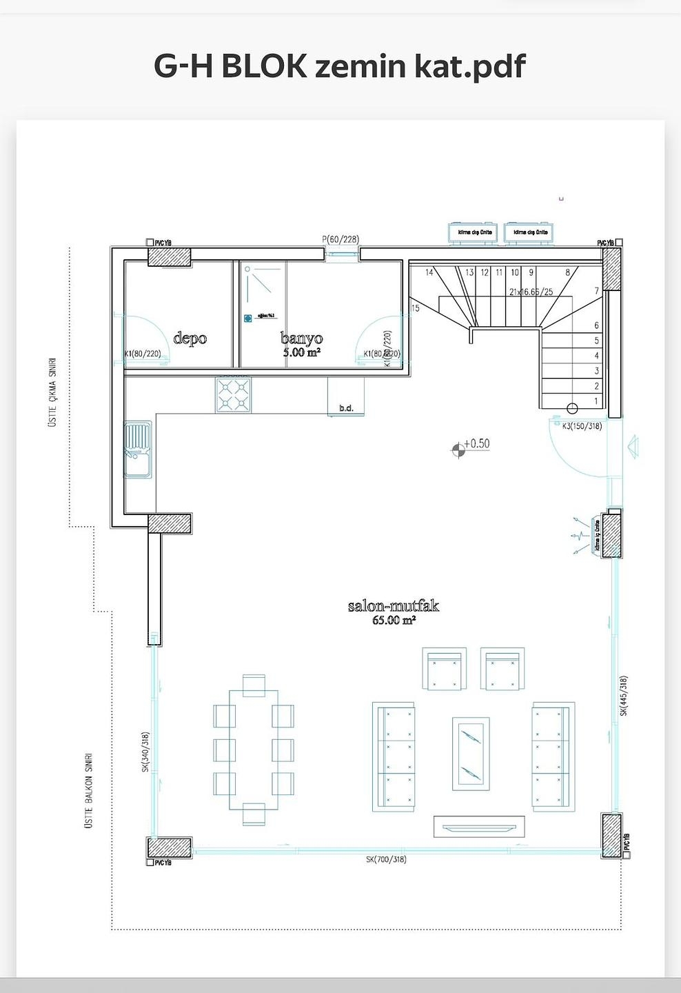 صورة مخطط الطابق 1 