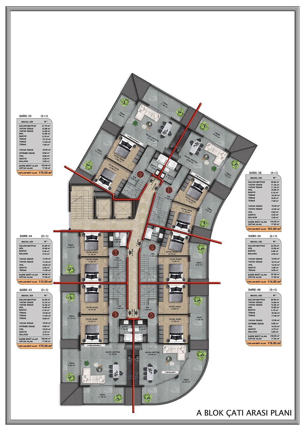فلور پلان کی تصویر 4