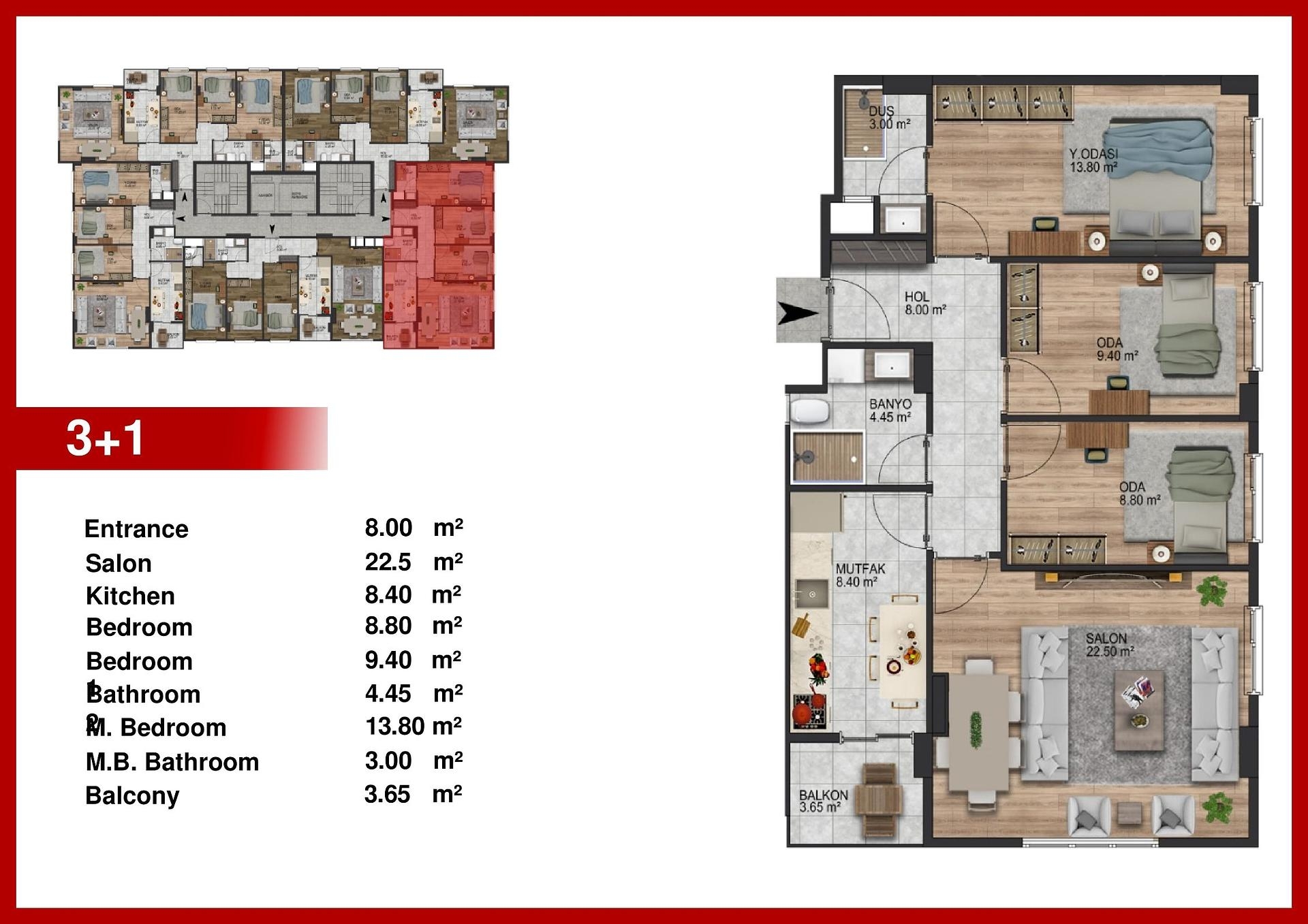 صورة مخطط الطابق 4 