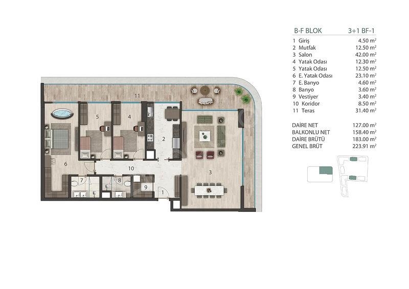 Grundrissdarstellung 3