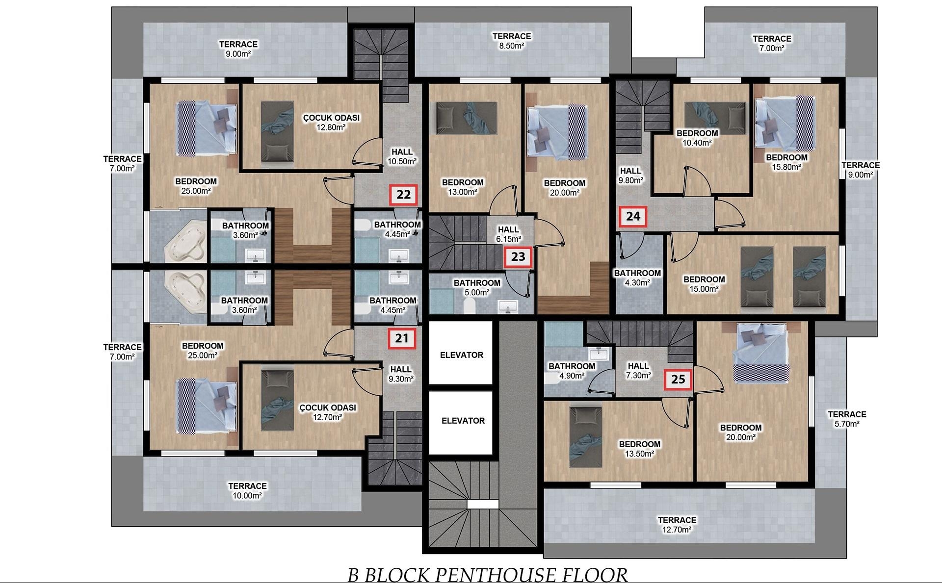 Aukšto plano vaizdas 3