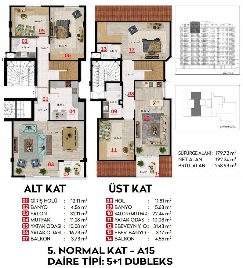 Image du plan d'étage 1