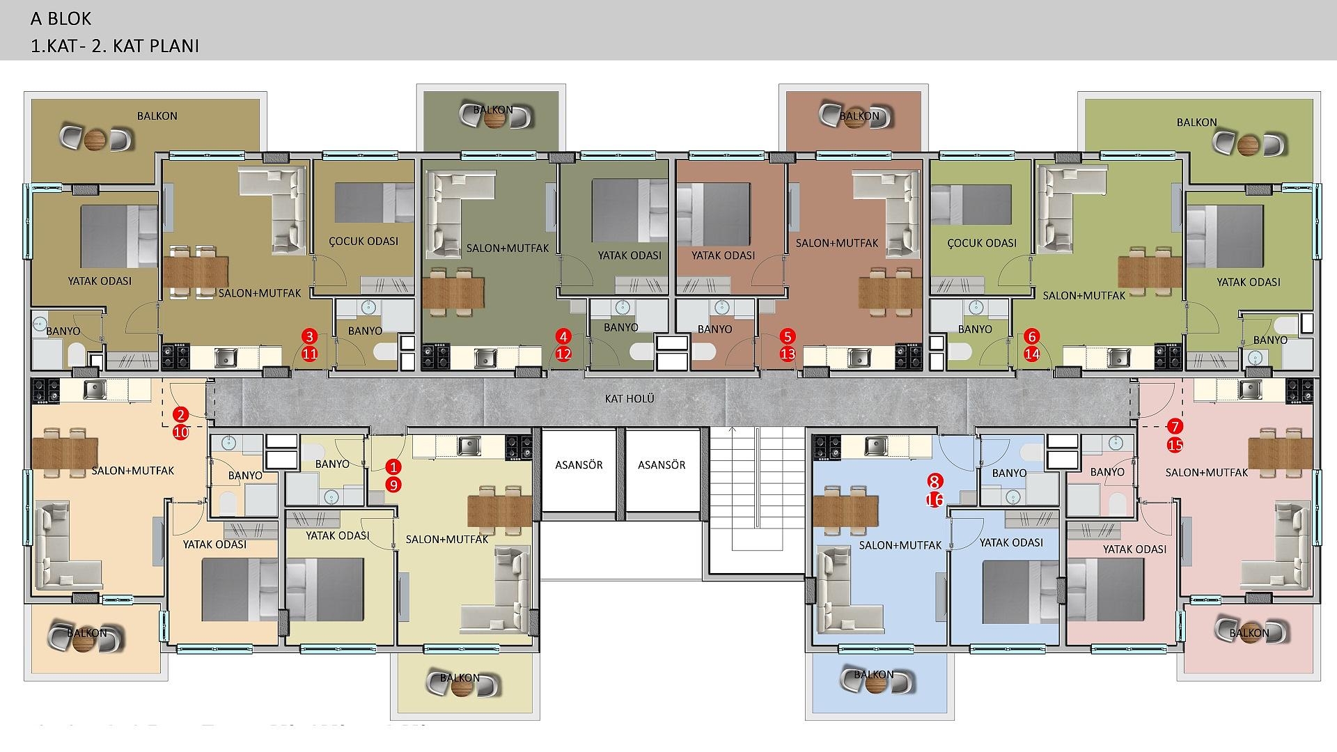 صورة مخطط الطابق 2 