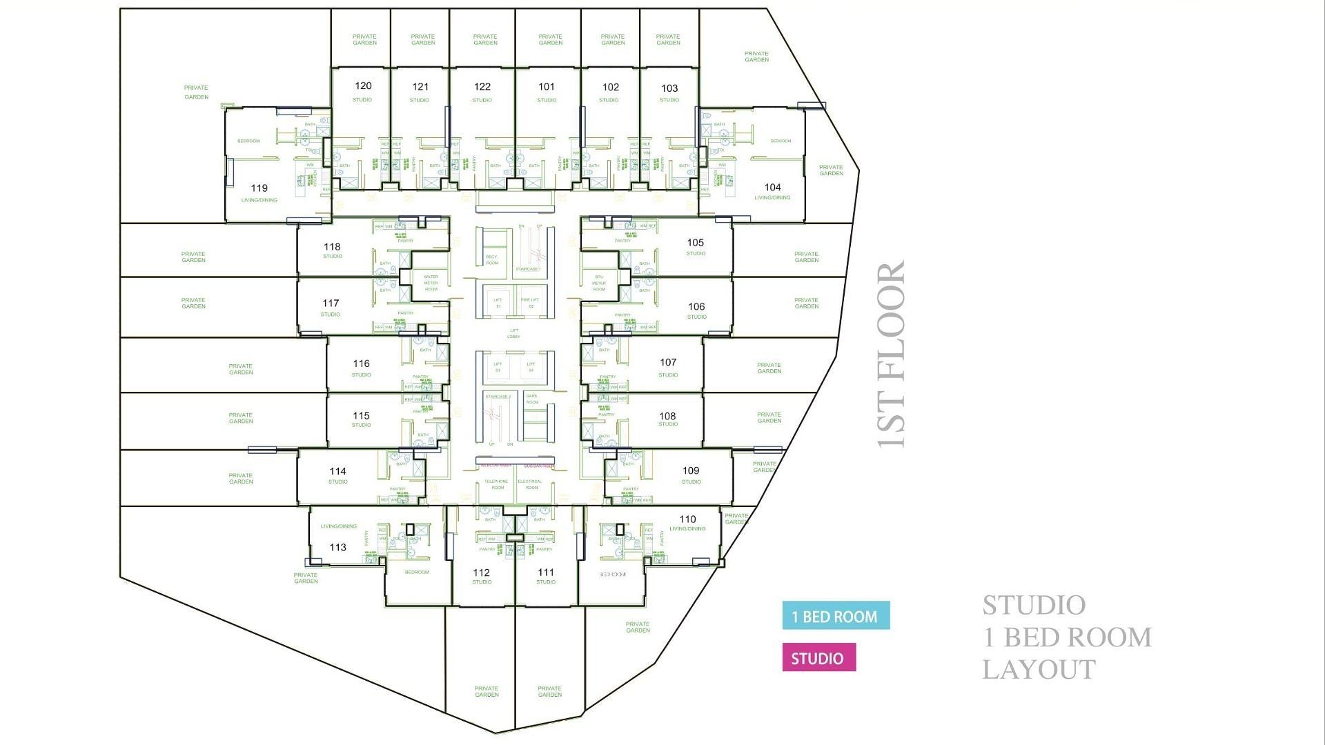 תמונת תוכנית קומה 2