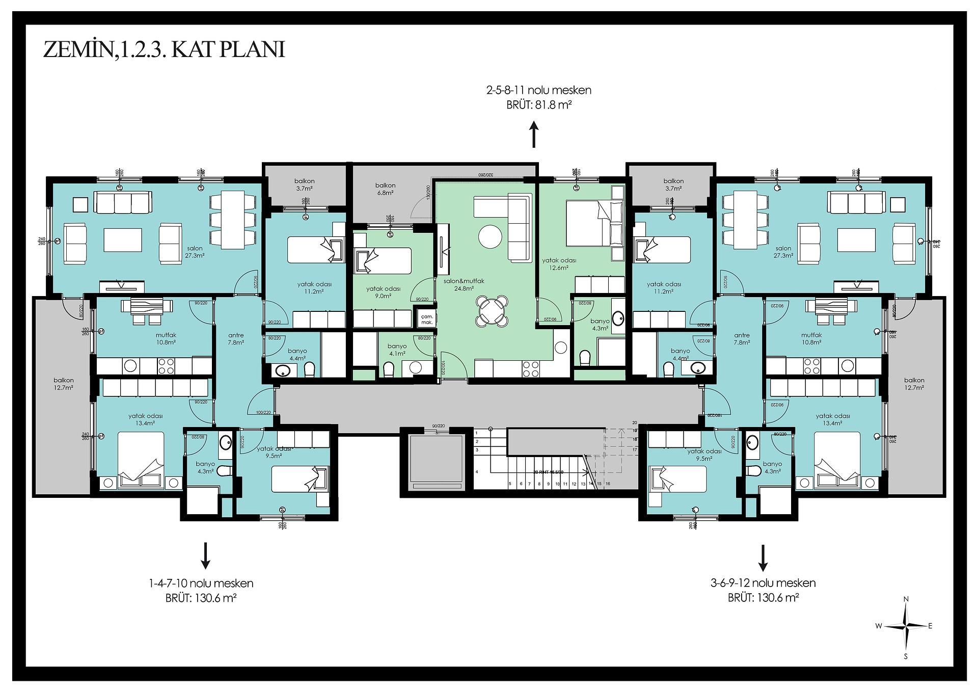 Grundrissdarstellung 1