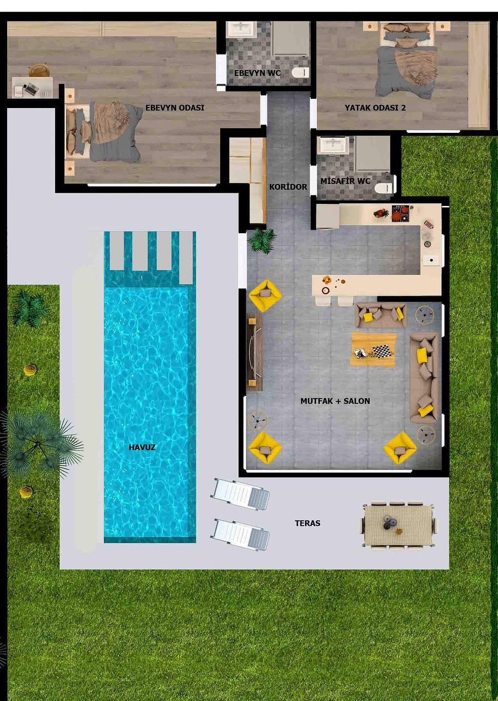 Plantegning billede 1