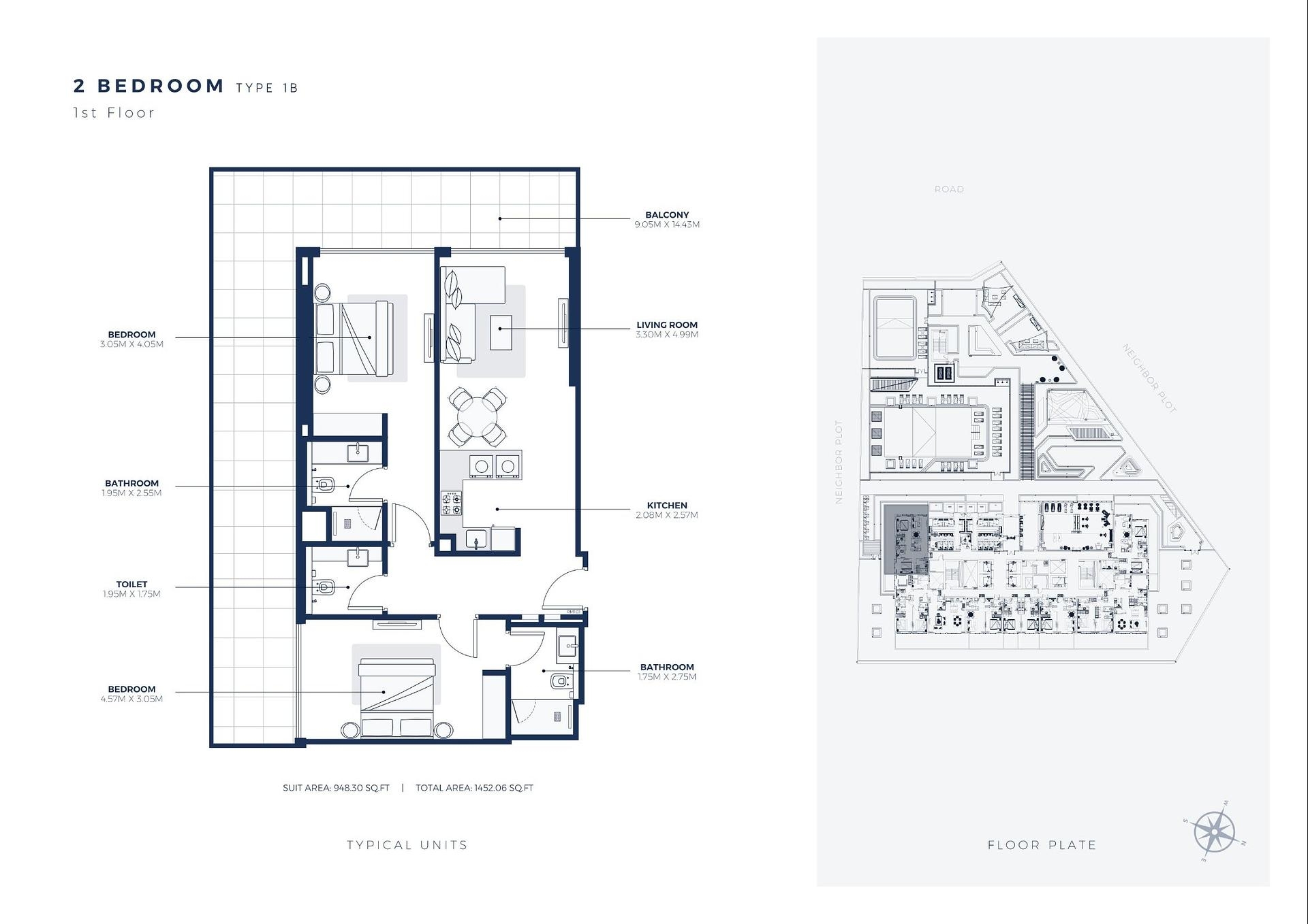 صورة مخطط الطابق 9 