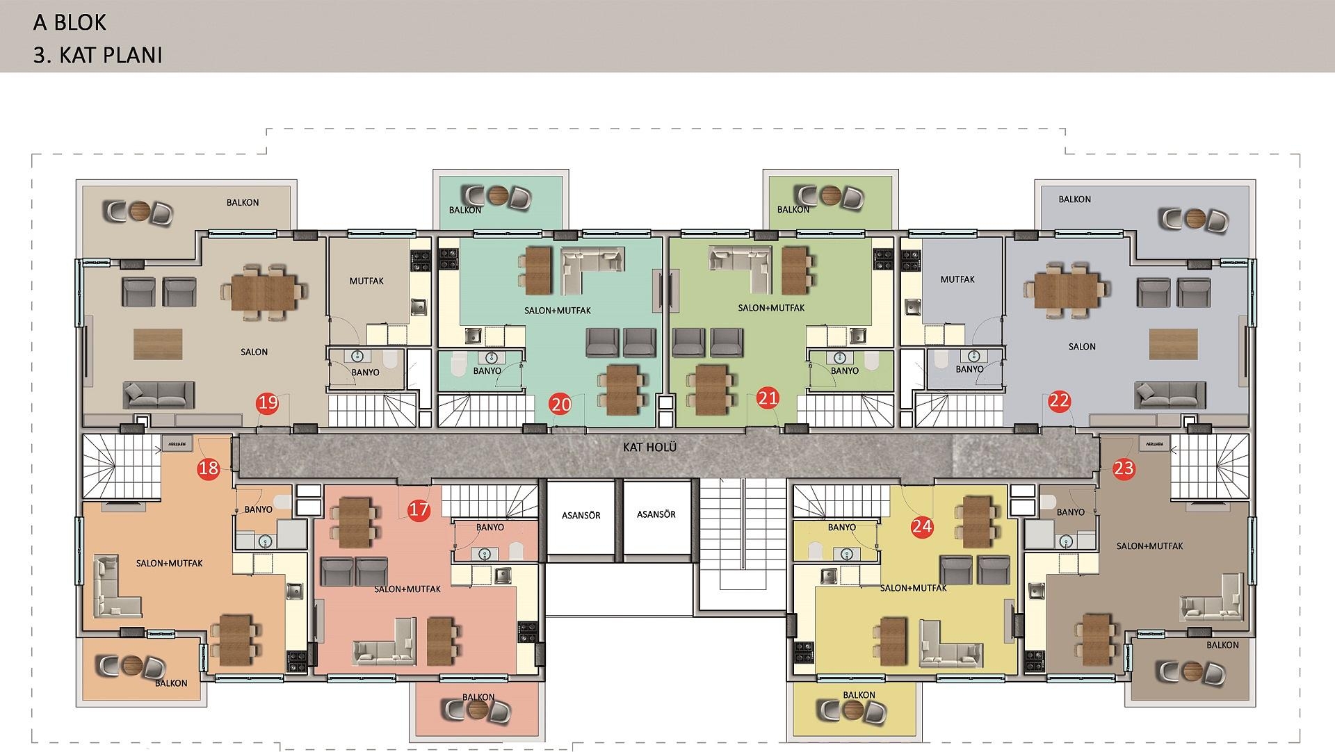 صورة مخطط الطابق 3 