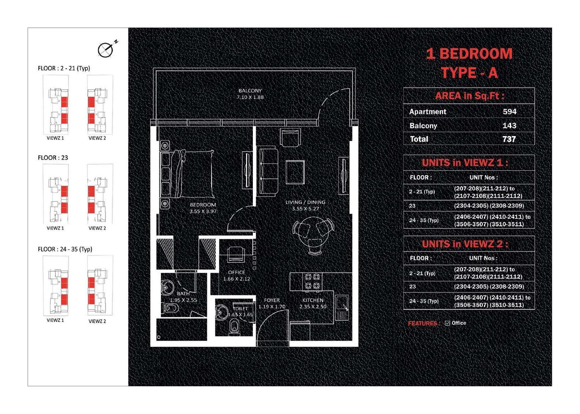 फ्लोर प्लान छवि 1