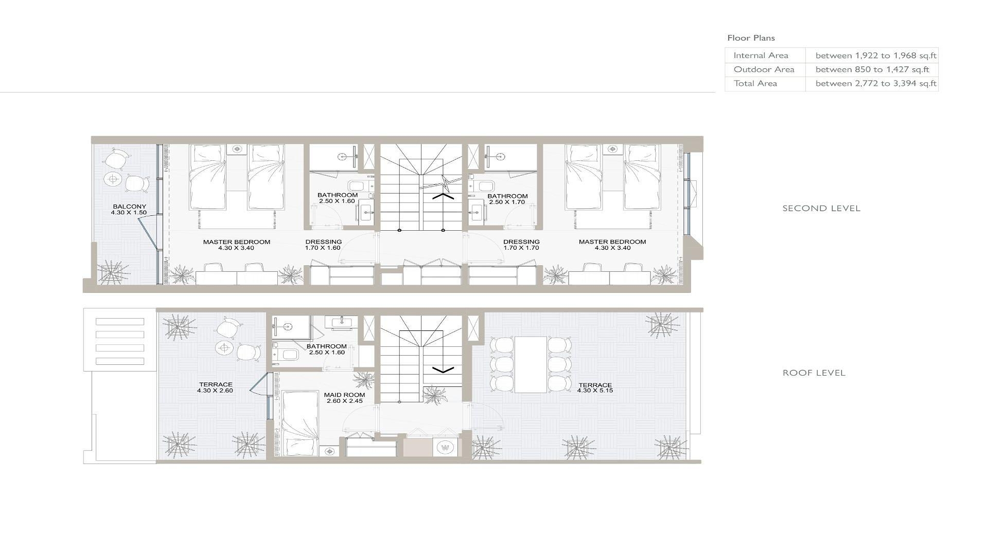 صورة مخطط الطابق 3 